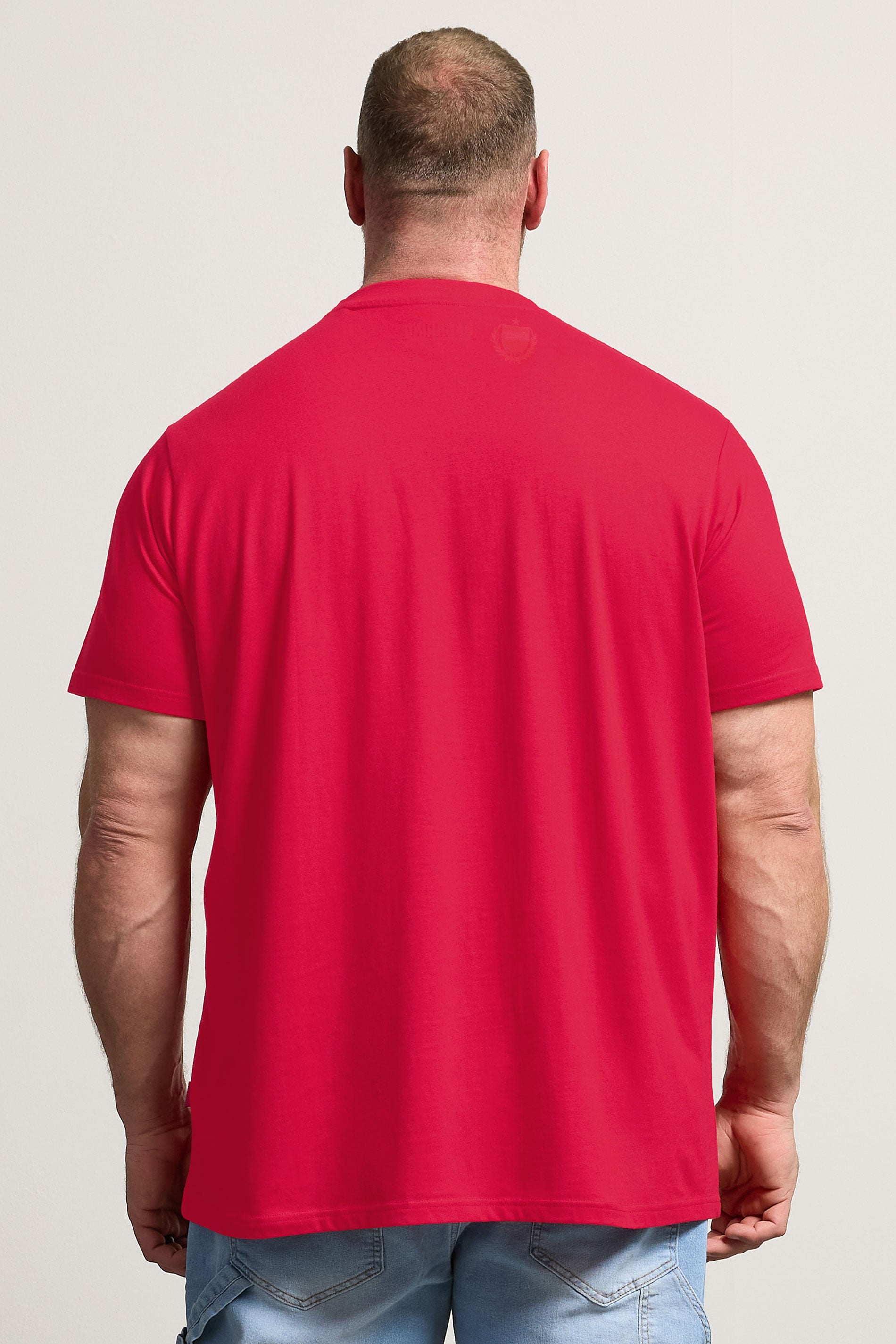 BadRhino Big & Tall Red England Crest T-Shirt | BadRhino 5