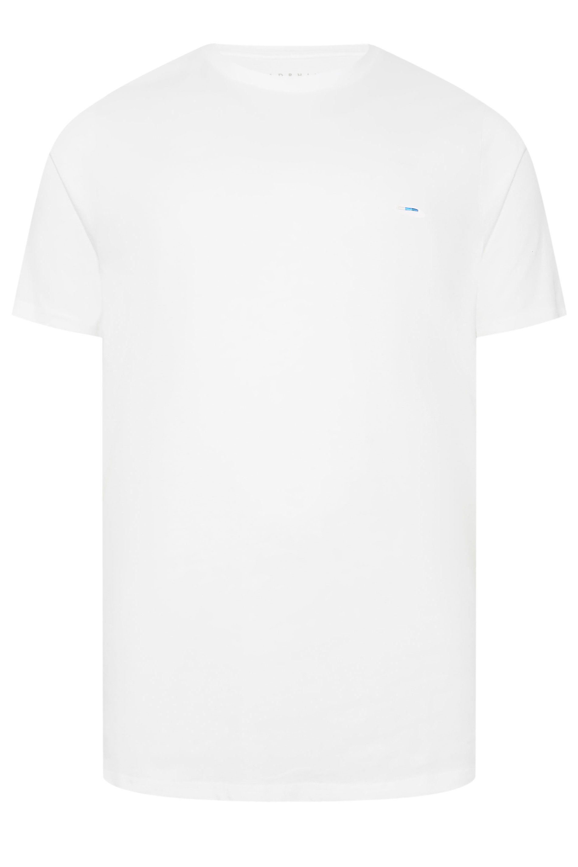 BadRhino Big & Tall 5 PACK White Extra Long Core T-Shirts | BadRhino 7