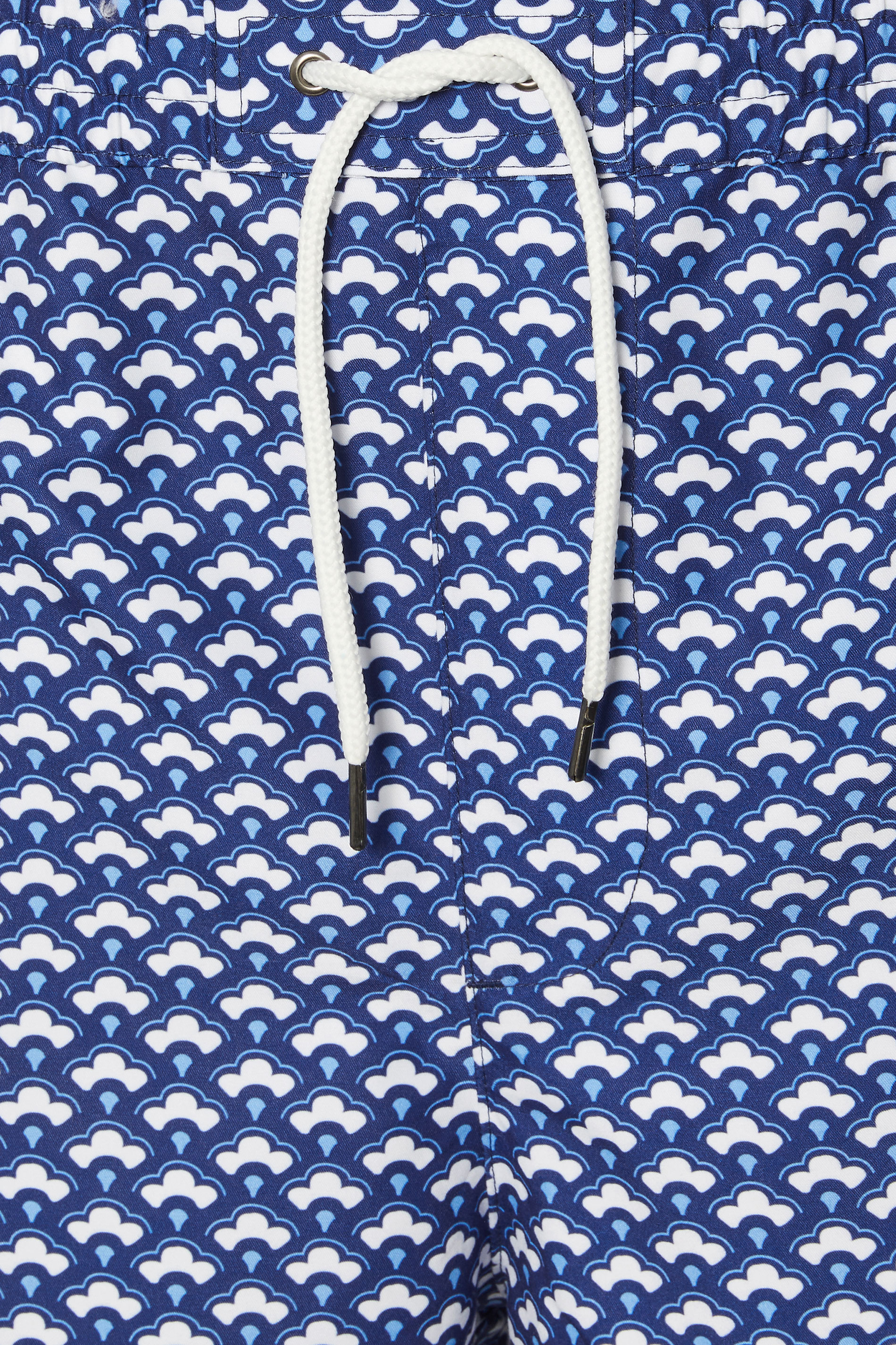 BadRhino Big & Tall Blue Geometric Print Swim Shorts | BadRhino 6