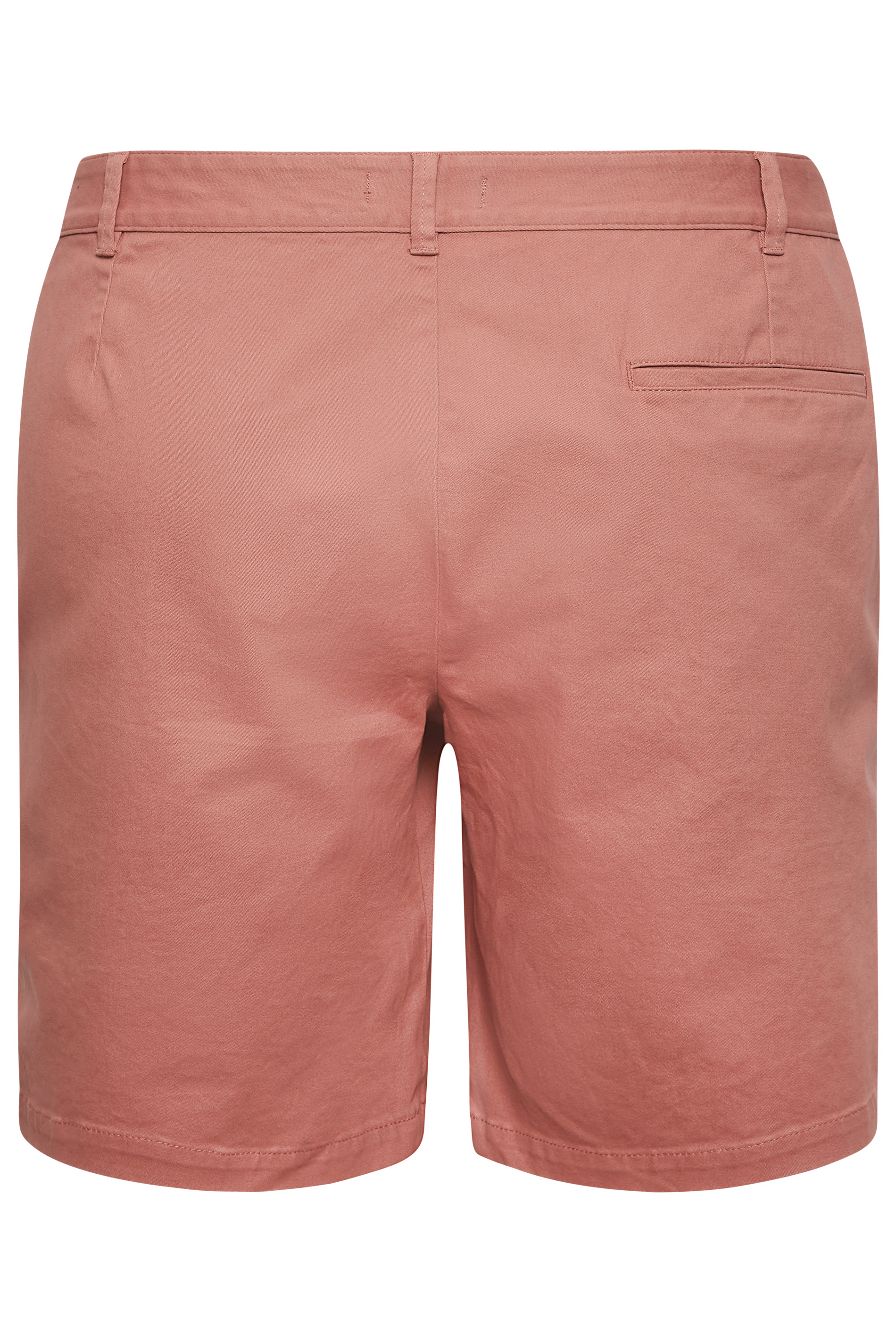 BadRhino Big & Tall Brick Orange Stretch Chino Shorts | BadRhino 5