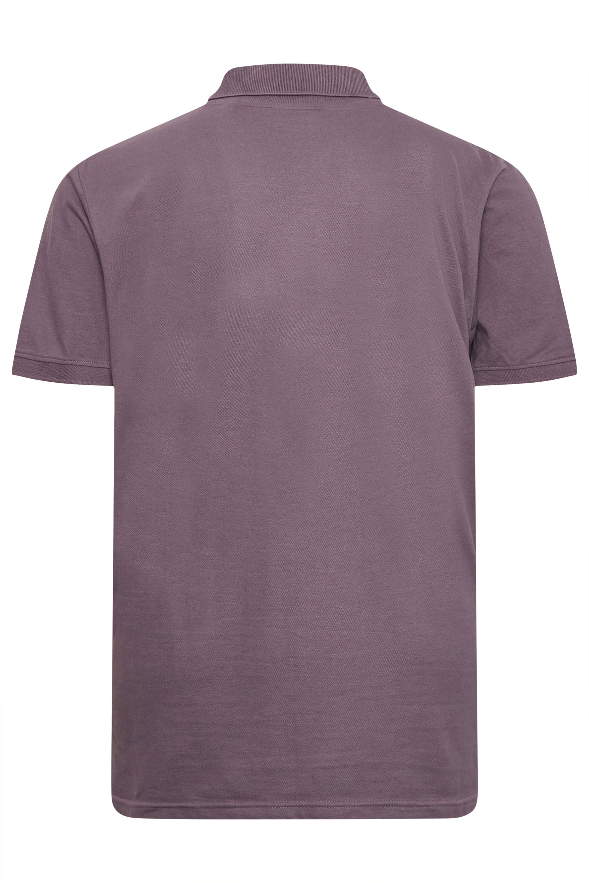 BadRhino Big & Tall Plum Purple Extra Long Core Polo Shirt | BadRhino 4