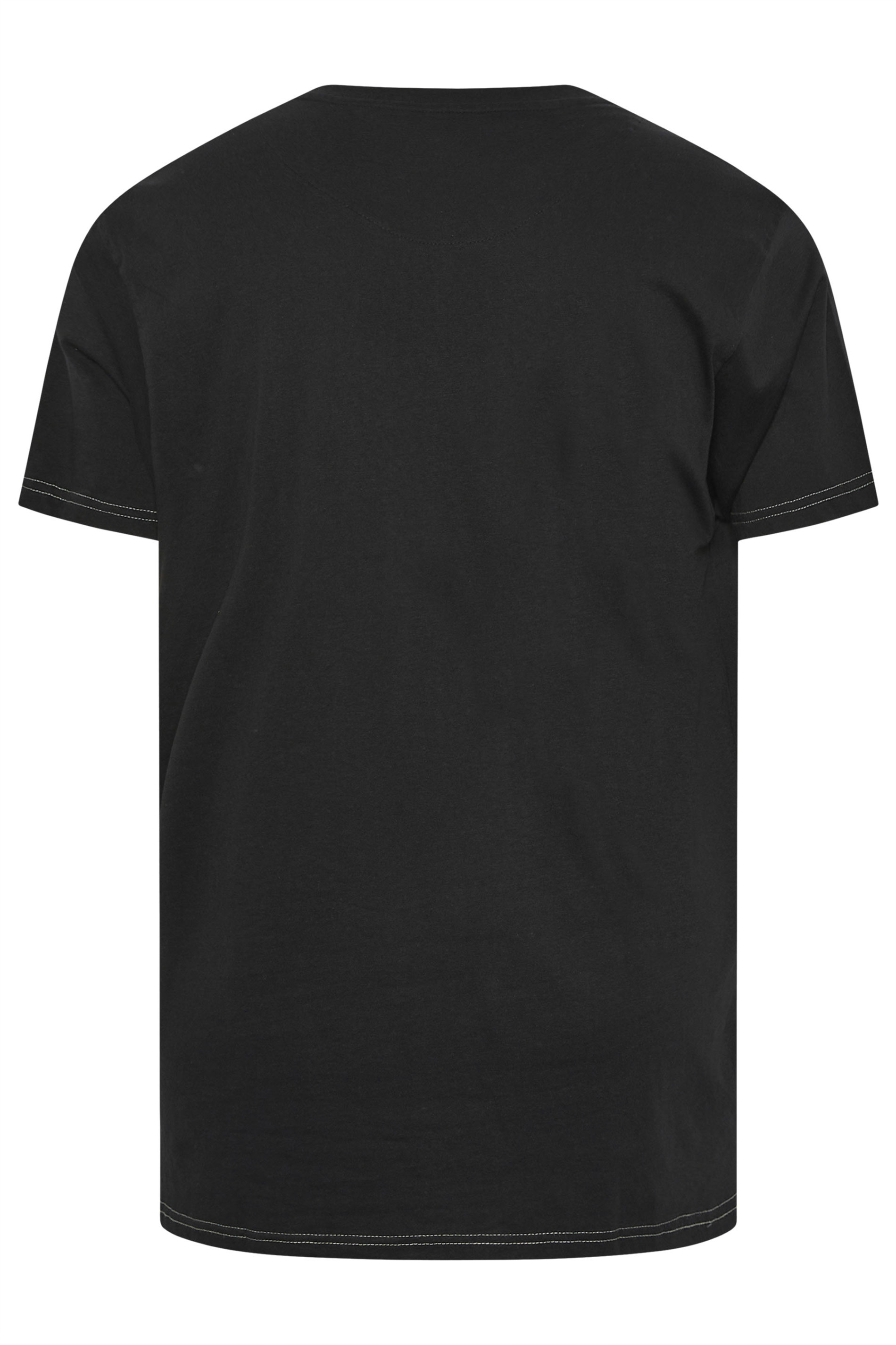 KAM Black Monkey Phtographer Graphic Print T-Shirt | BadRhino 4