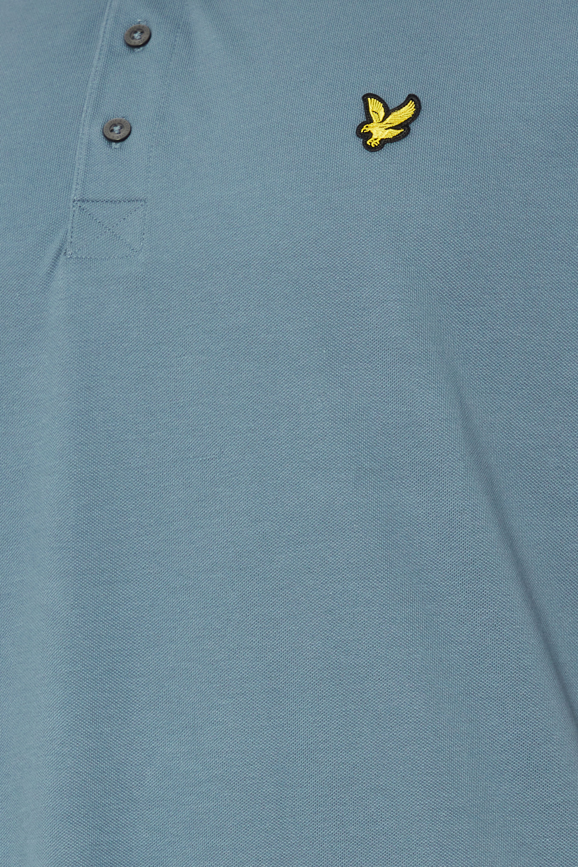 LYLE & SCOTT Big & Tall Blue Core Polo Shirt | BadRhino 2