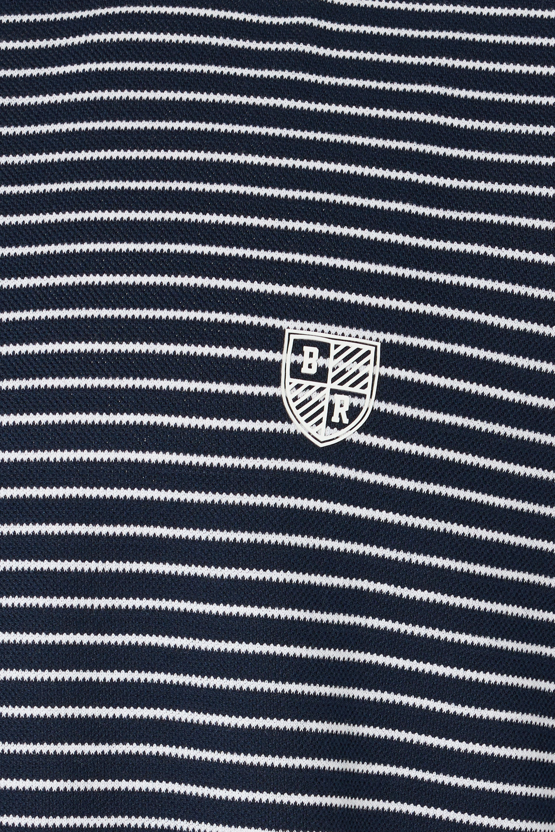 BadRhino Big & Tall Navy Blue Stripe Pique T-Shirt | BadRhino 9