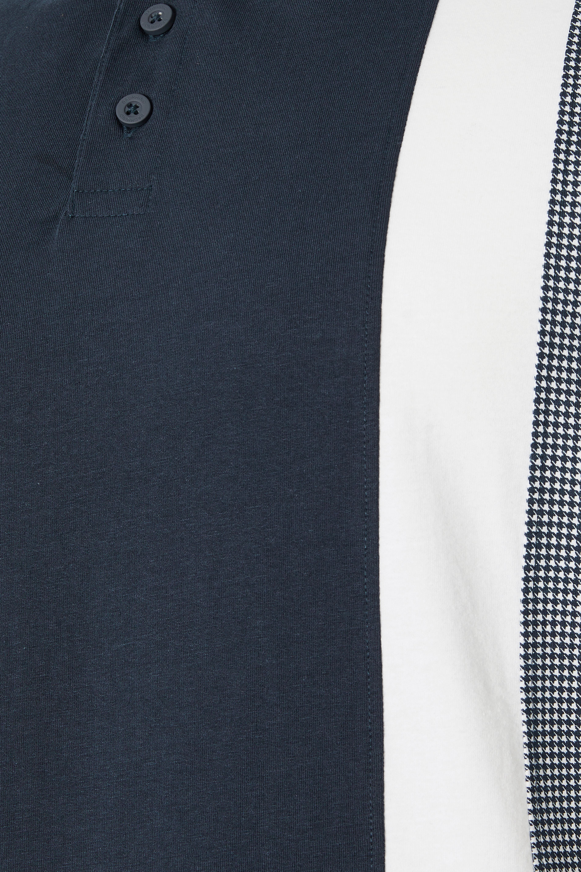 BadRhino Big & Tall Navy Blue Cut & Sew Tipped Polo Shirt | BadRhino 5