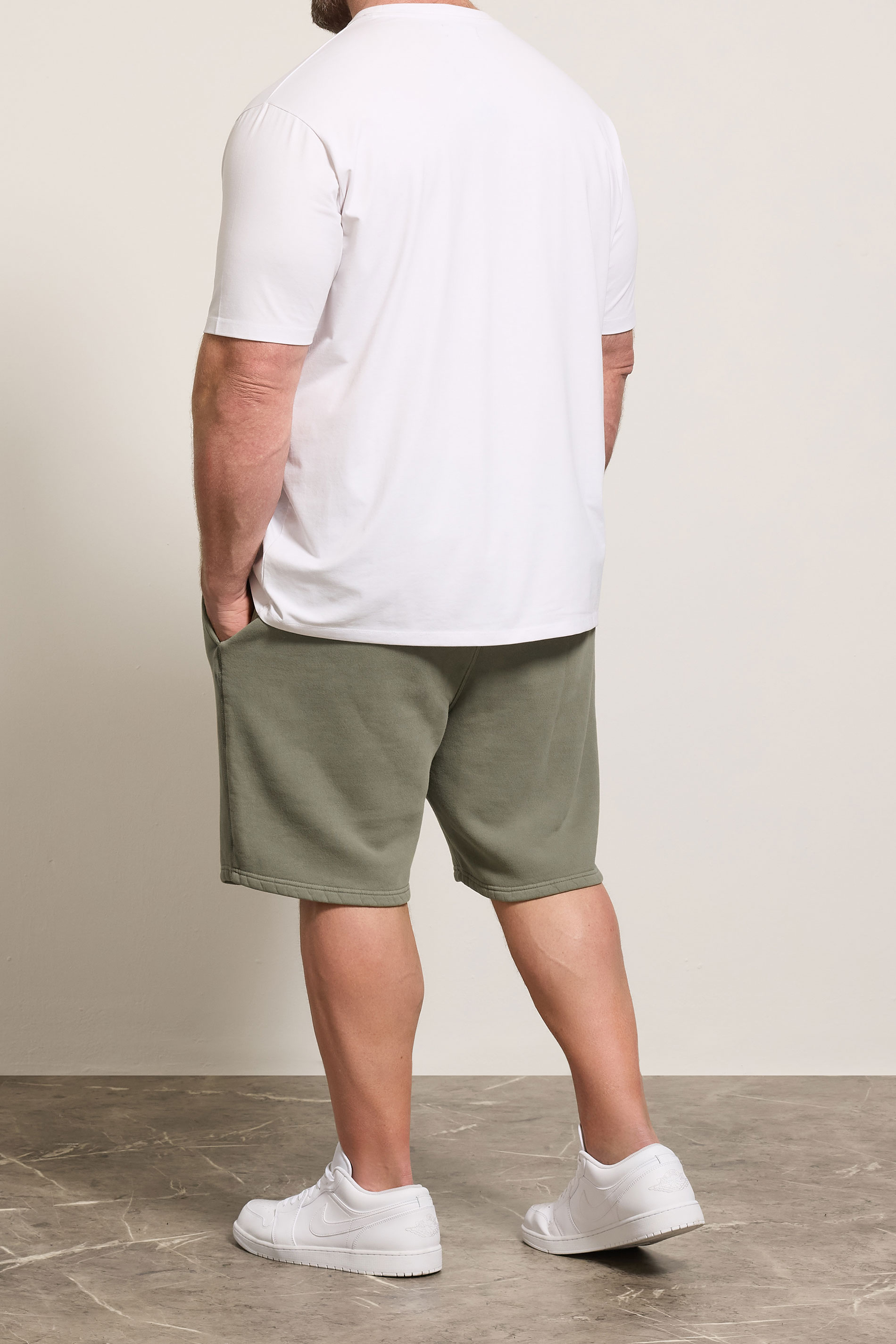 BadRhino Big & Tall Black Japanese Printed Jogger Shorts | BadRhino 2
