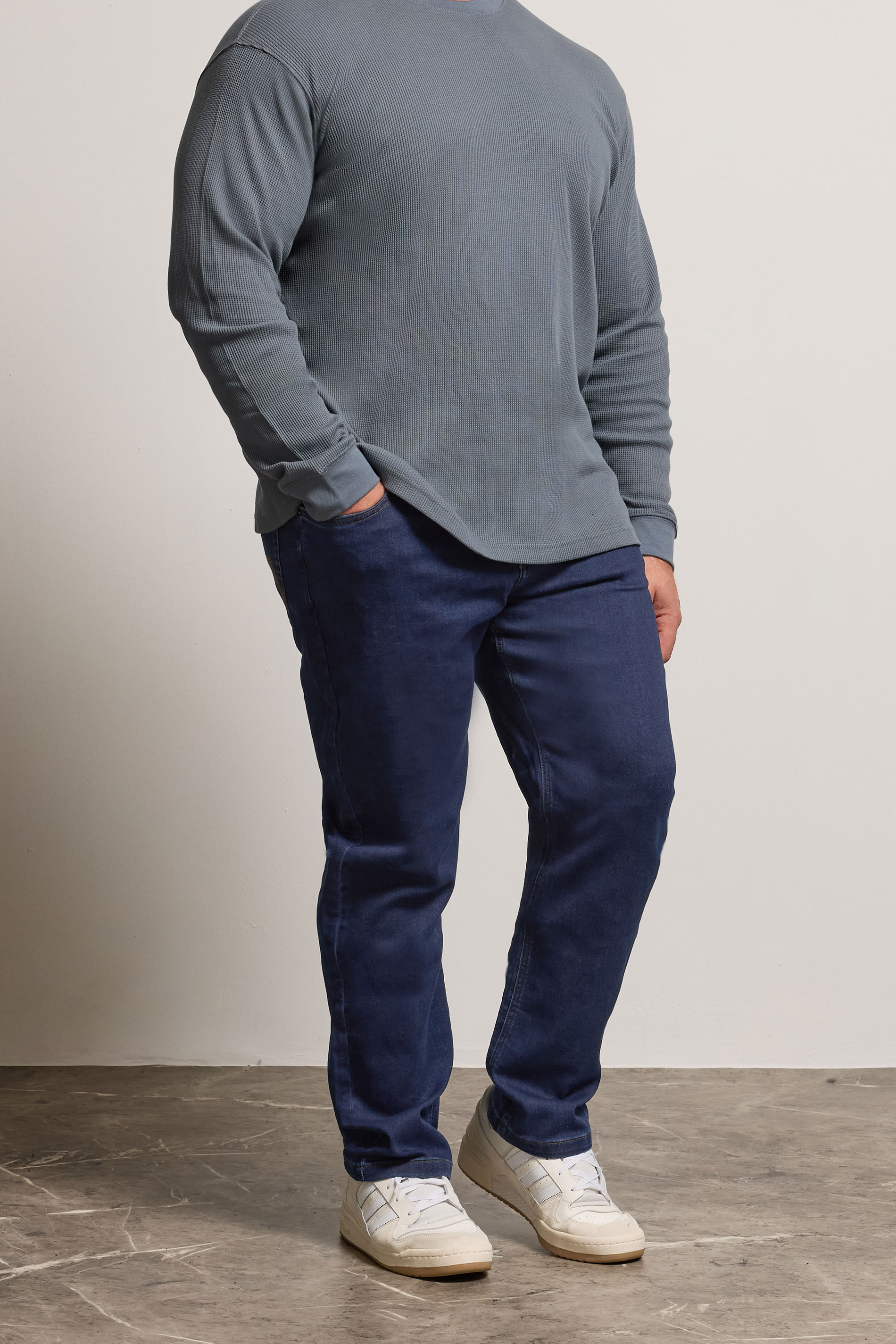 BadRhino Big & Tall Indigo Blue Ultra Stretch Jeans | BadRhino 1