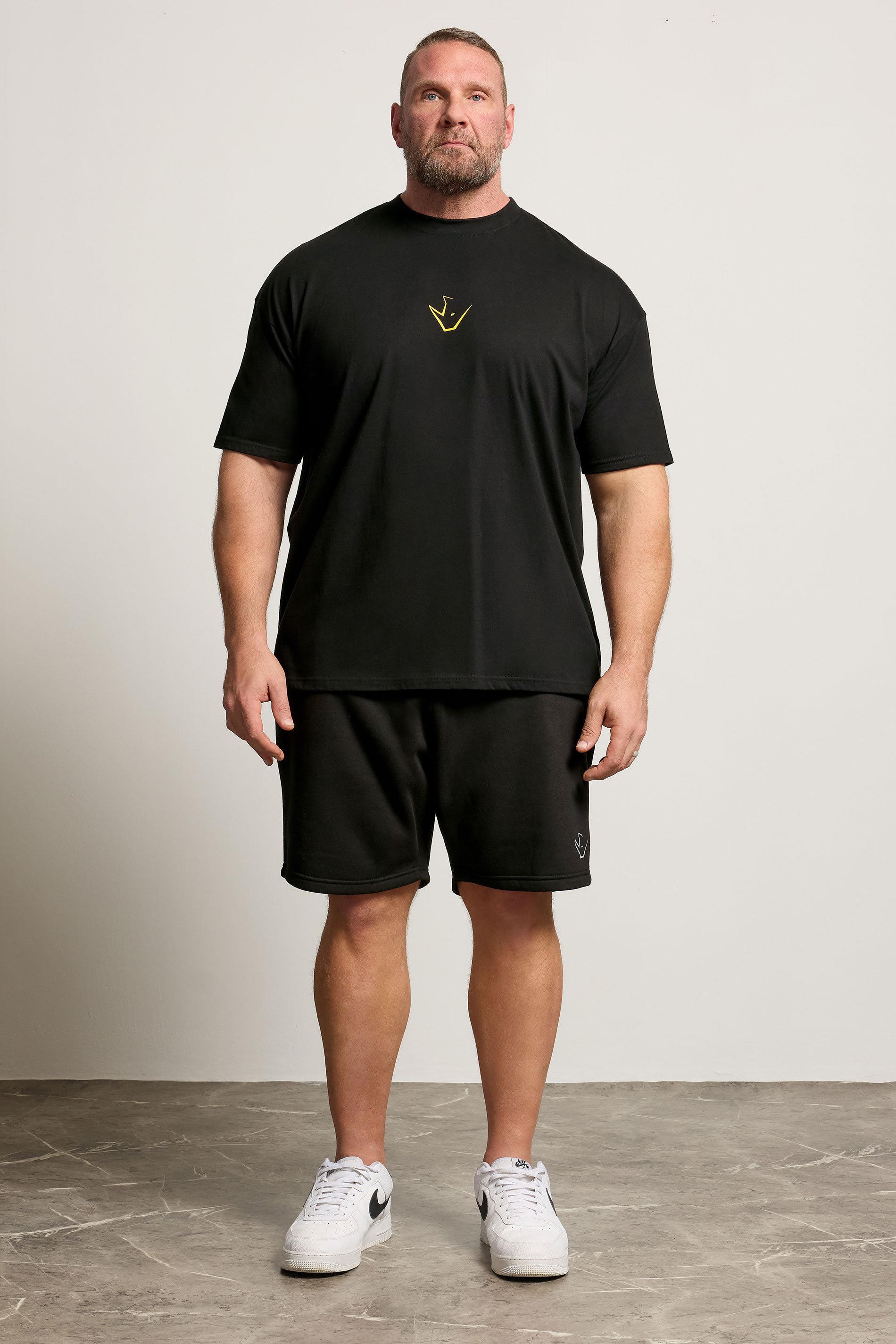 IronRhino Big & Tall Black Powerhouse T-Shirt | BadRhino 6