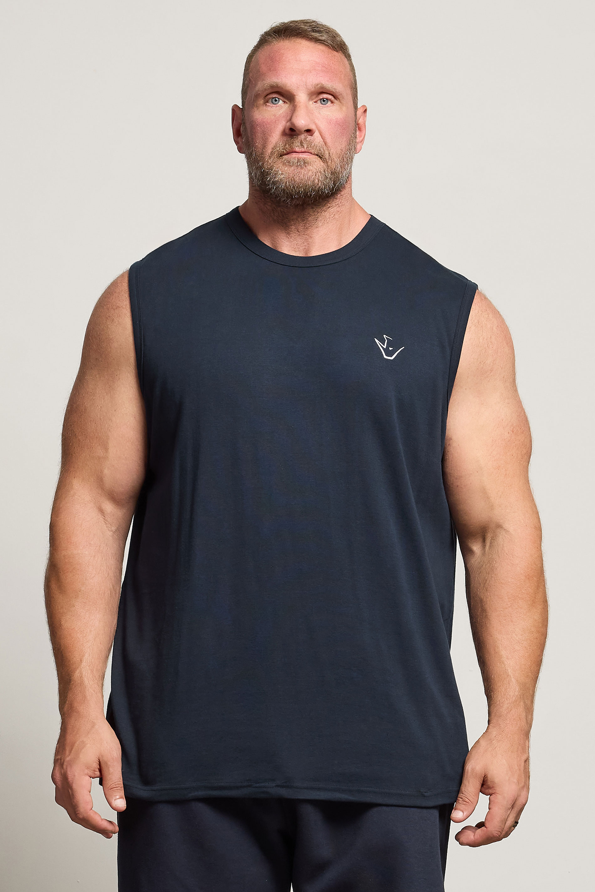 IronRhino Big & Tall Navy Blue 'Rest Day' Vest 1