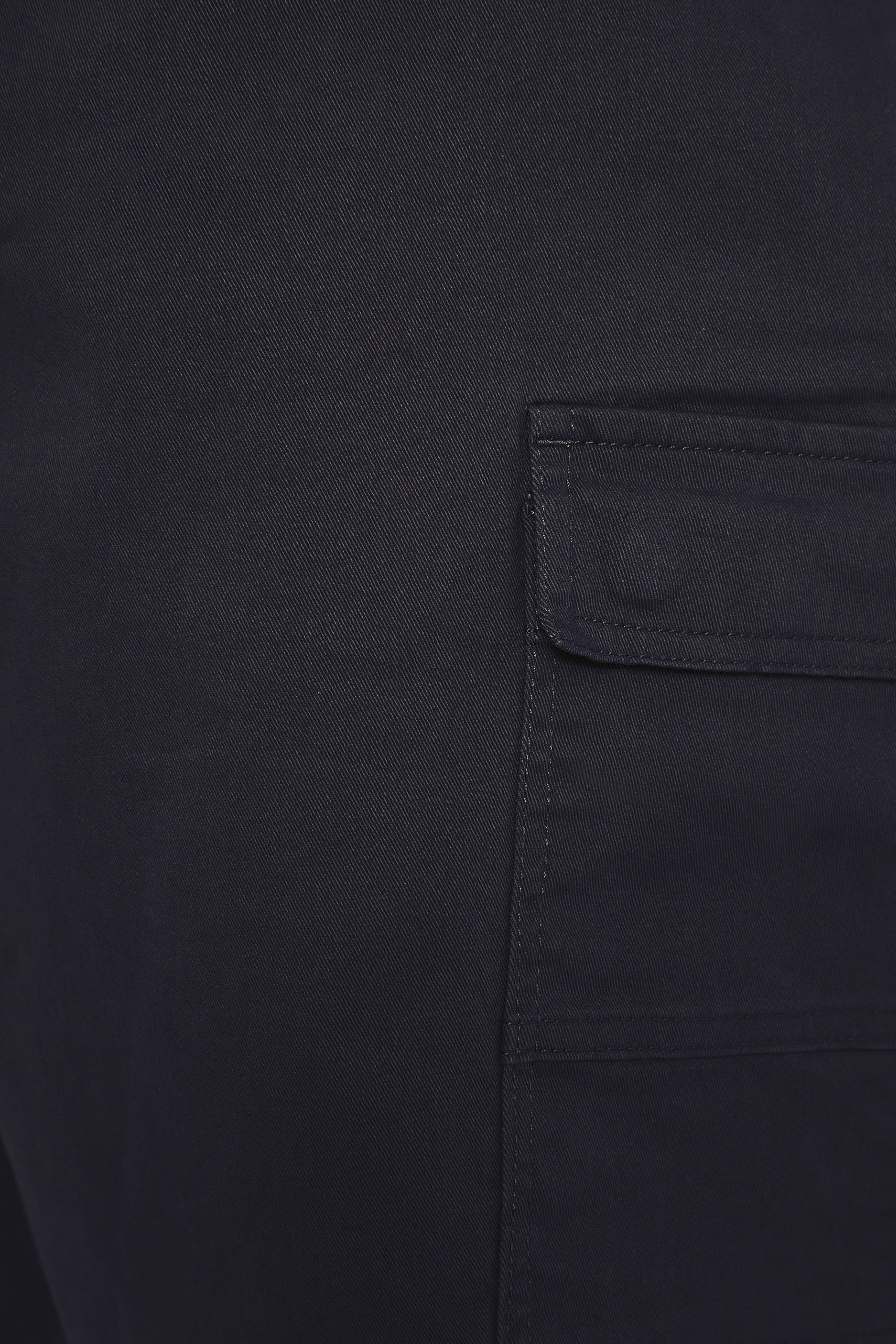 BadRhino Big & Tall 2 PACK Black & Navy Blue Stretch Cargo Shorts | BadRhino 9