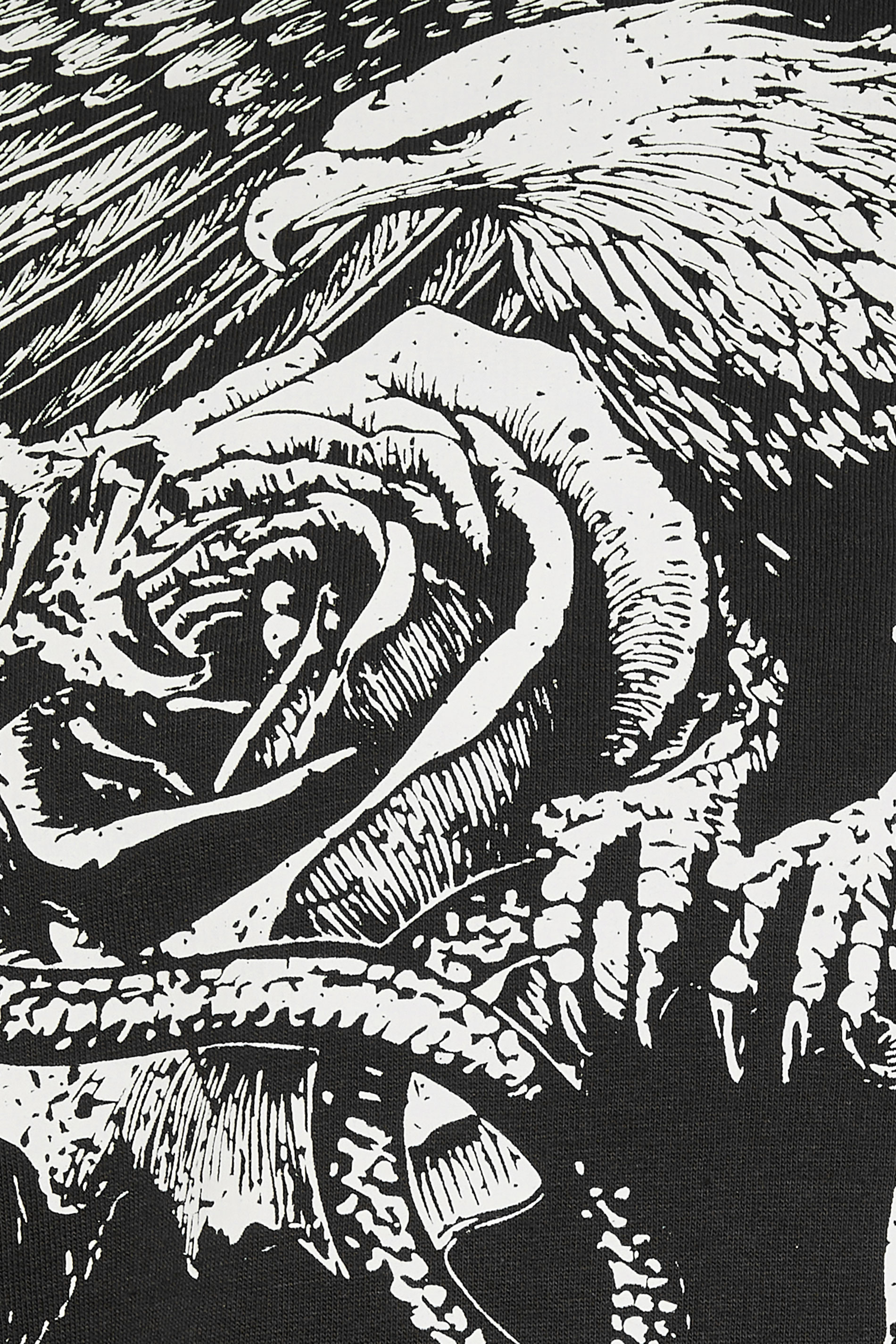 BadRhino Big & Tall Black Eagle Graphic Print Hoodie | BadRhino 8