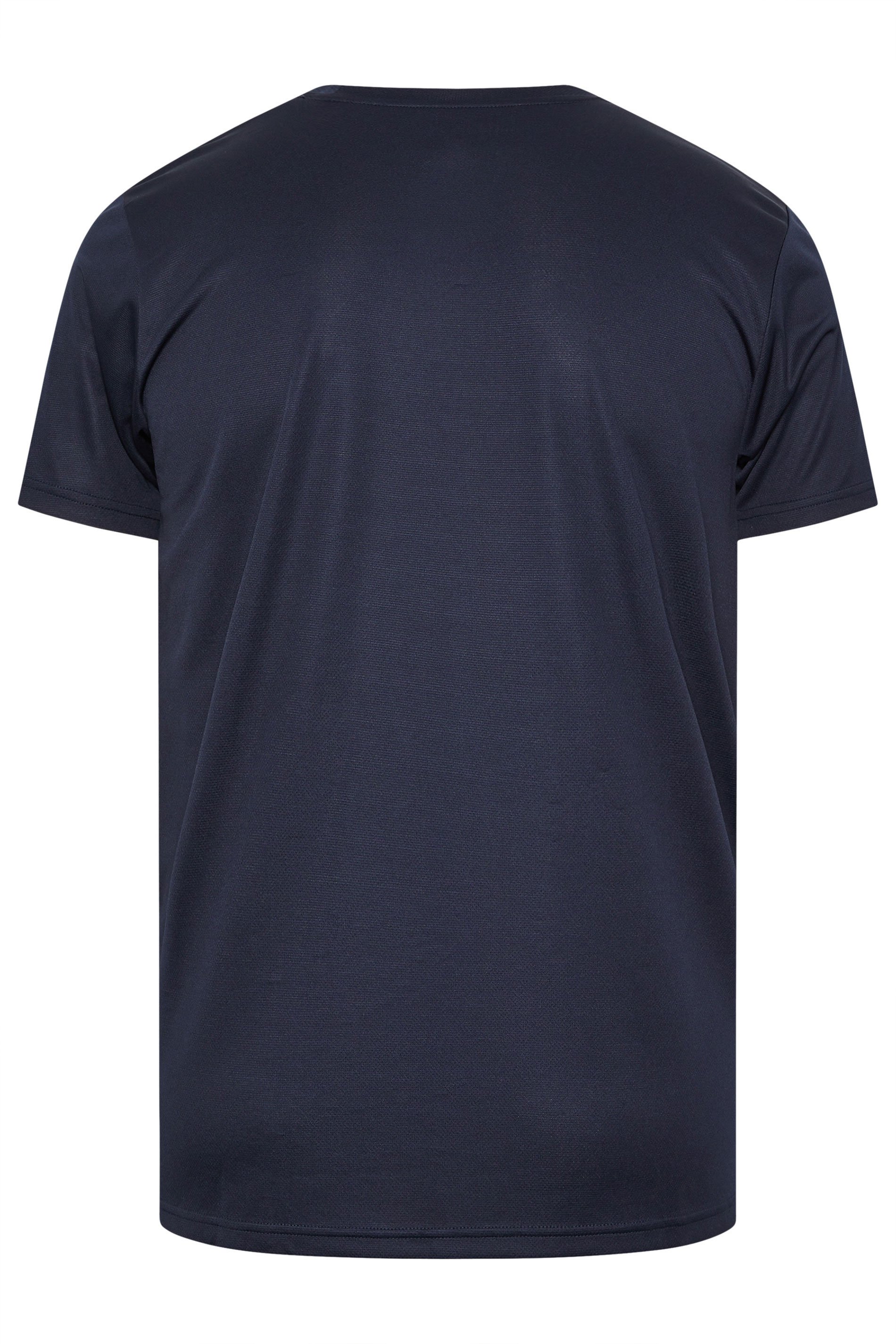 IronRhino Big & Tall Navy Blue Branded Performance T-Shirt | BadRhino 2