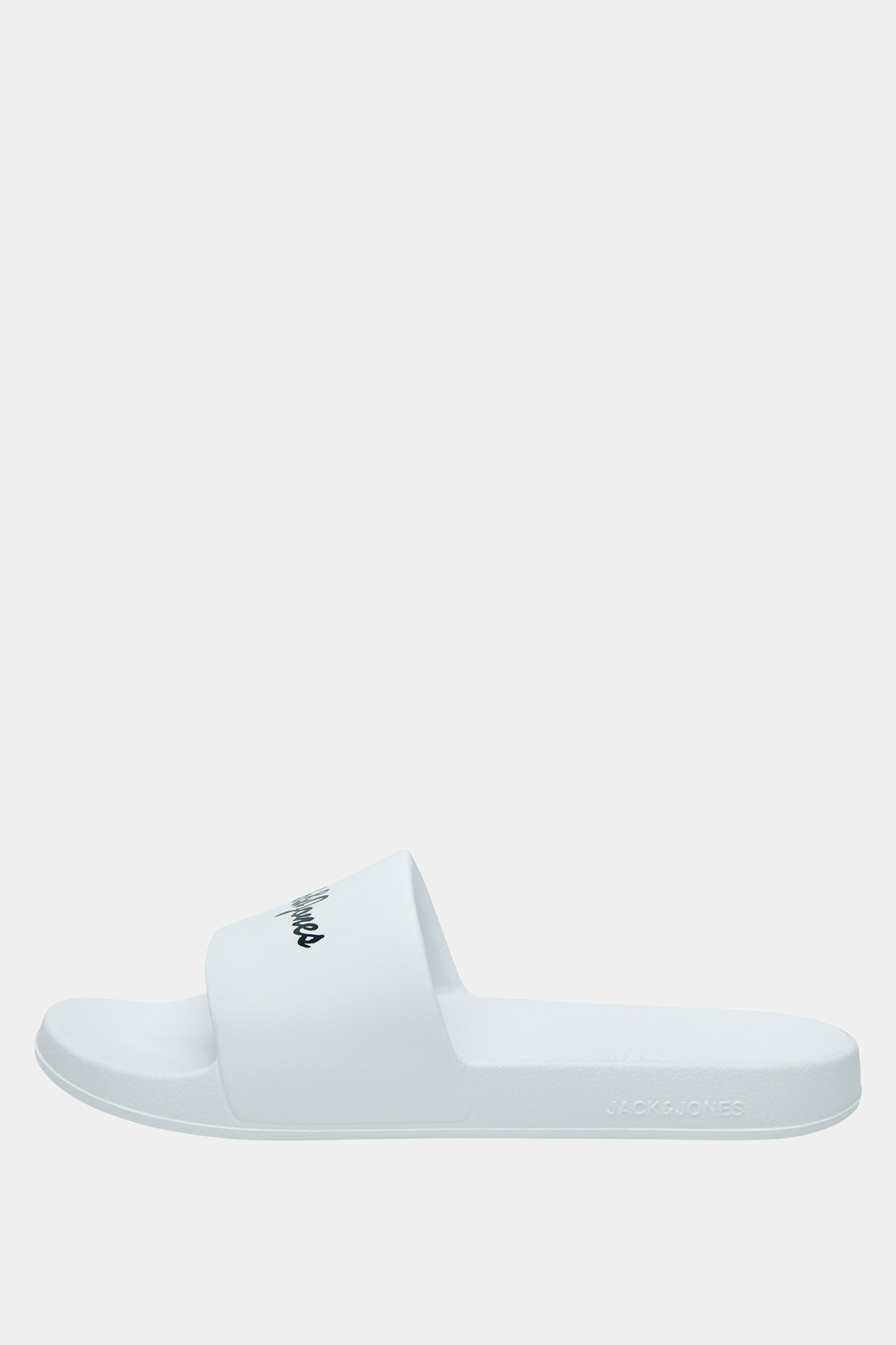 JACK & JONES Big & Tall White Moulded Logo Slider | BadRhino 3