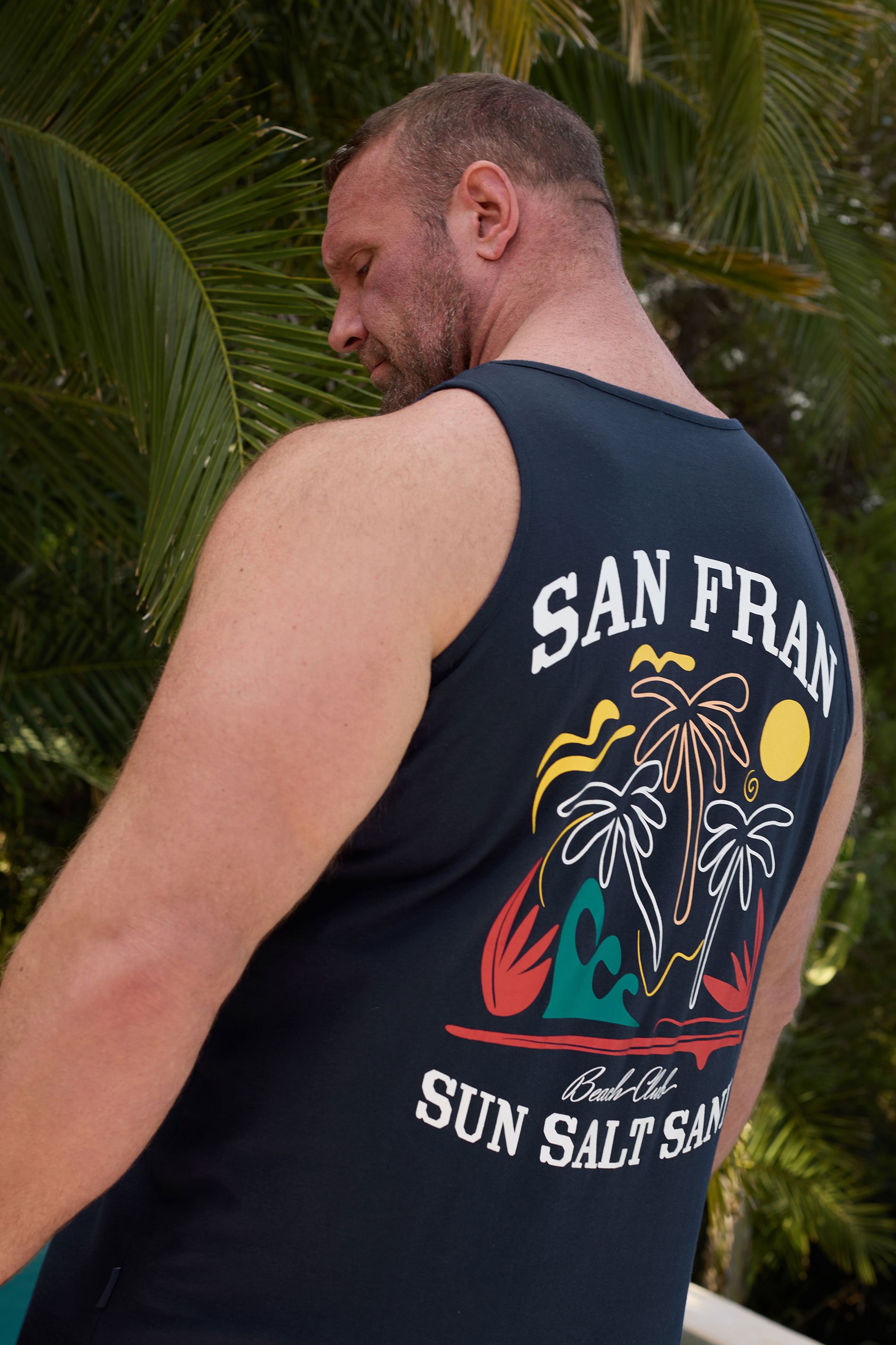 BadRhino Big & Tall Navy Blue 'San Francisco' Vest | BadRhino 1