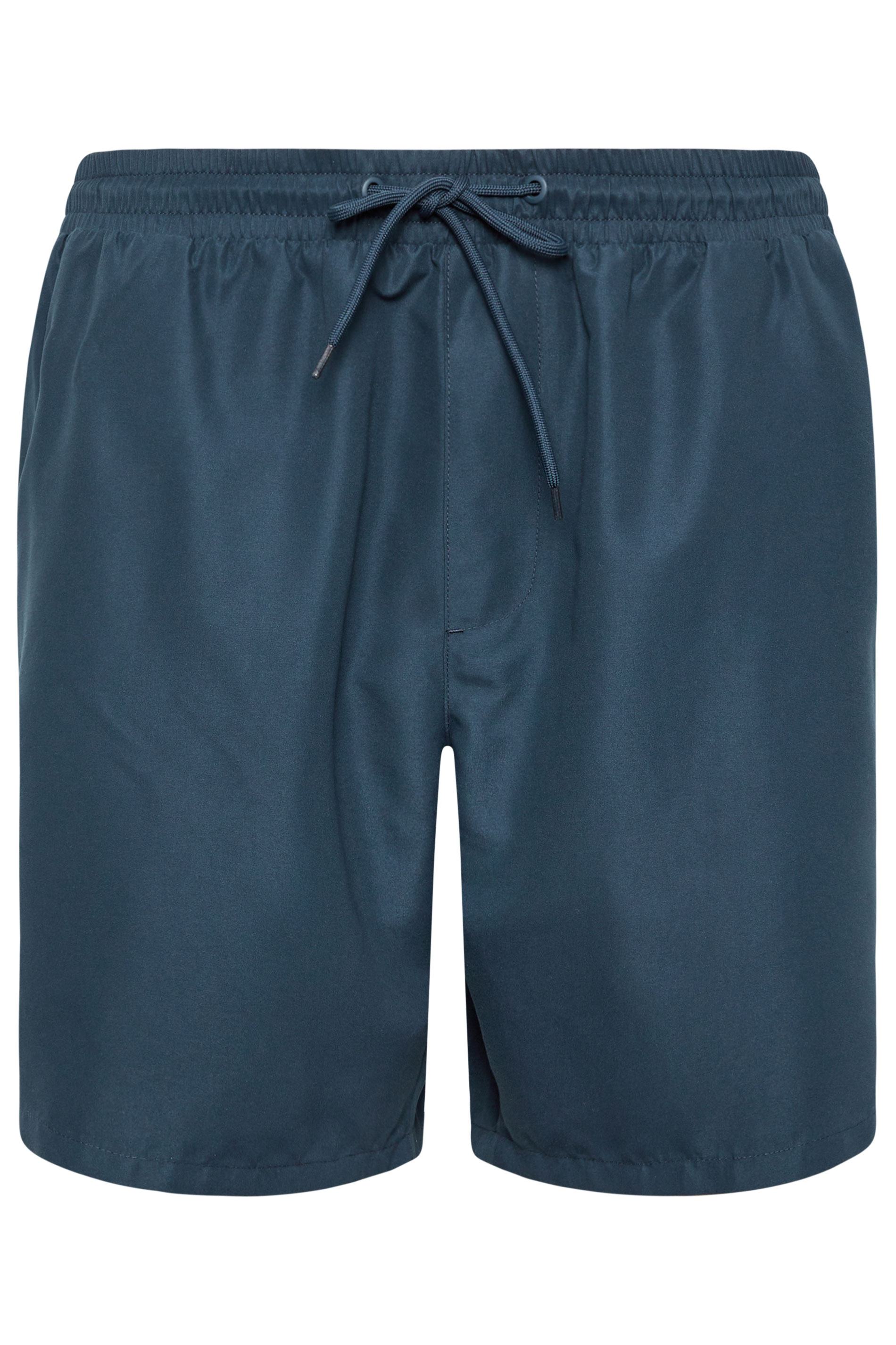 BadRhino Big & Tall Navy Blue Plain Swim Shorts | BadRhino 5