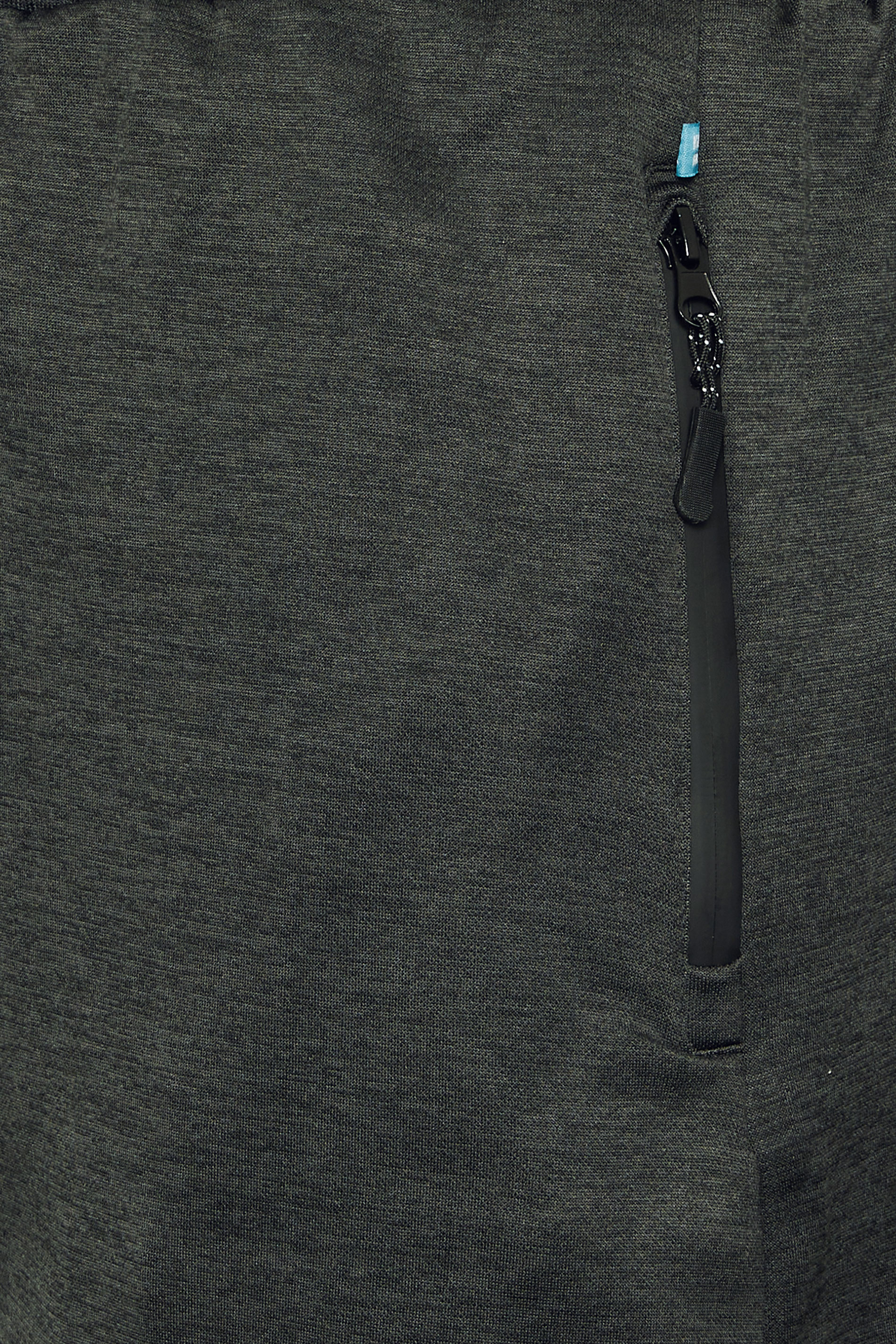 KAM Big & Tall Charcoal Grey Sweat Jogger Shorts | BadRhino 3