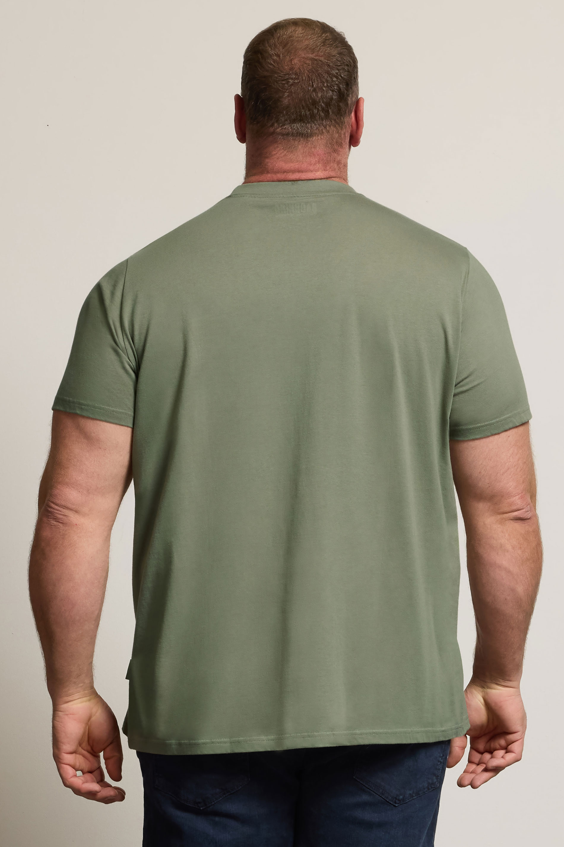 BadRhino Big & Tall Sage Green Core T-Shirt | BadRhino 3