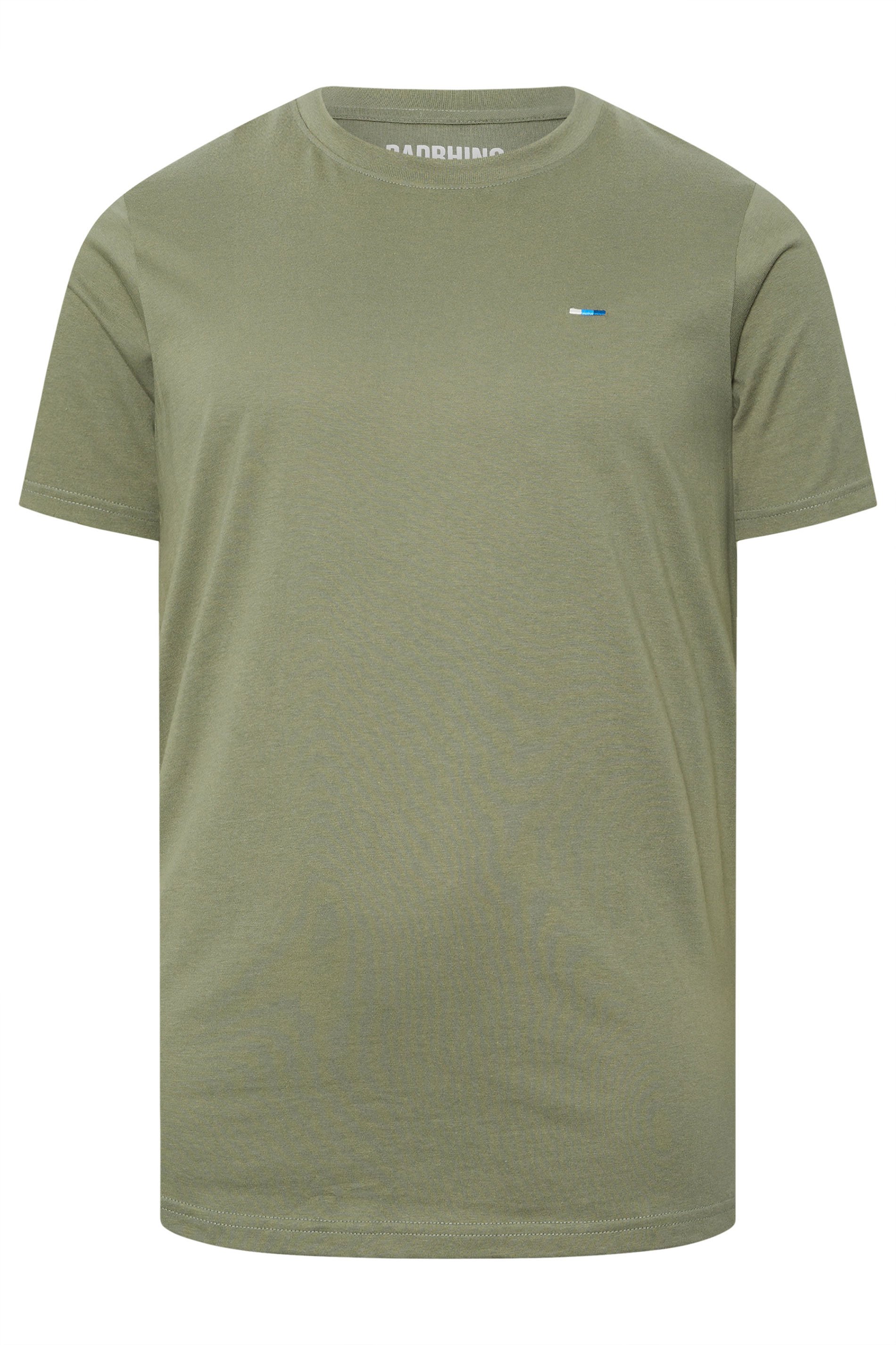 BadRhino Big & Tall 5 PACK Black/Green/Marshmellow White/Brown/Blue Extra Long T-Shirts | BadRhino 9