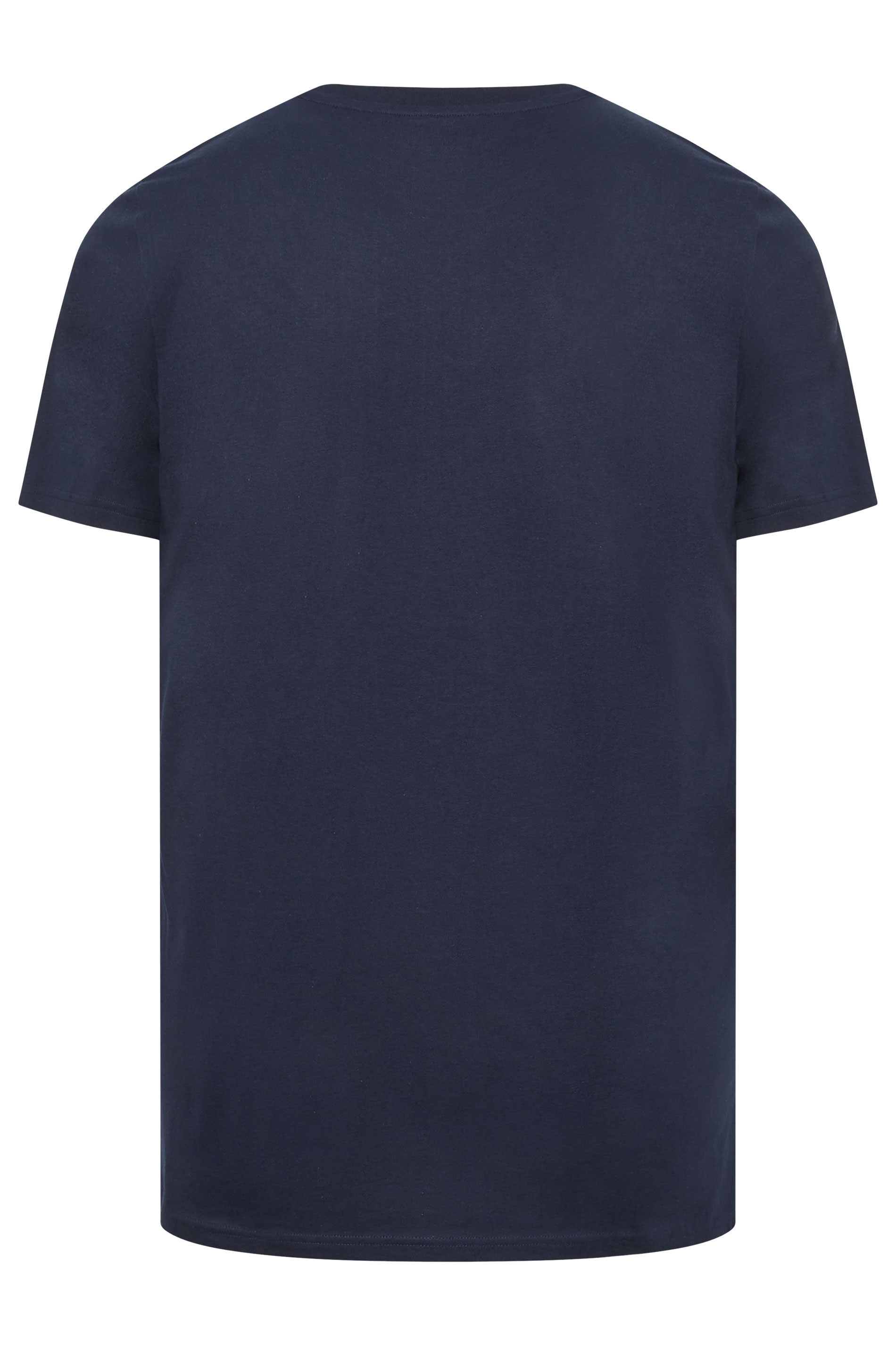 BadRhino Big & Tall Navy Blue Extra Long England Crest T-Shirt | BadRhino 6