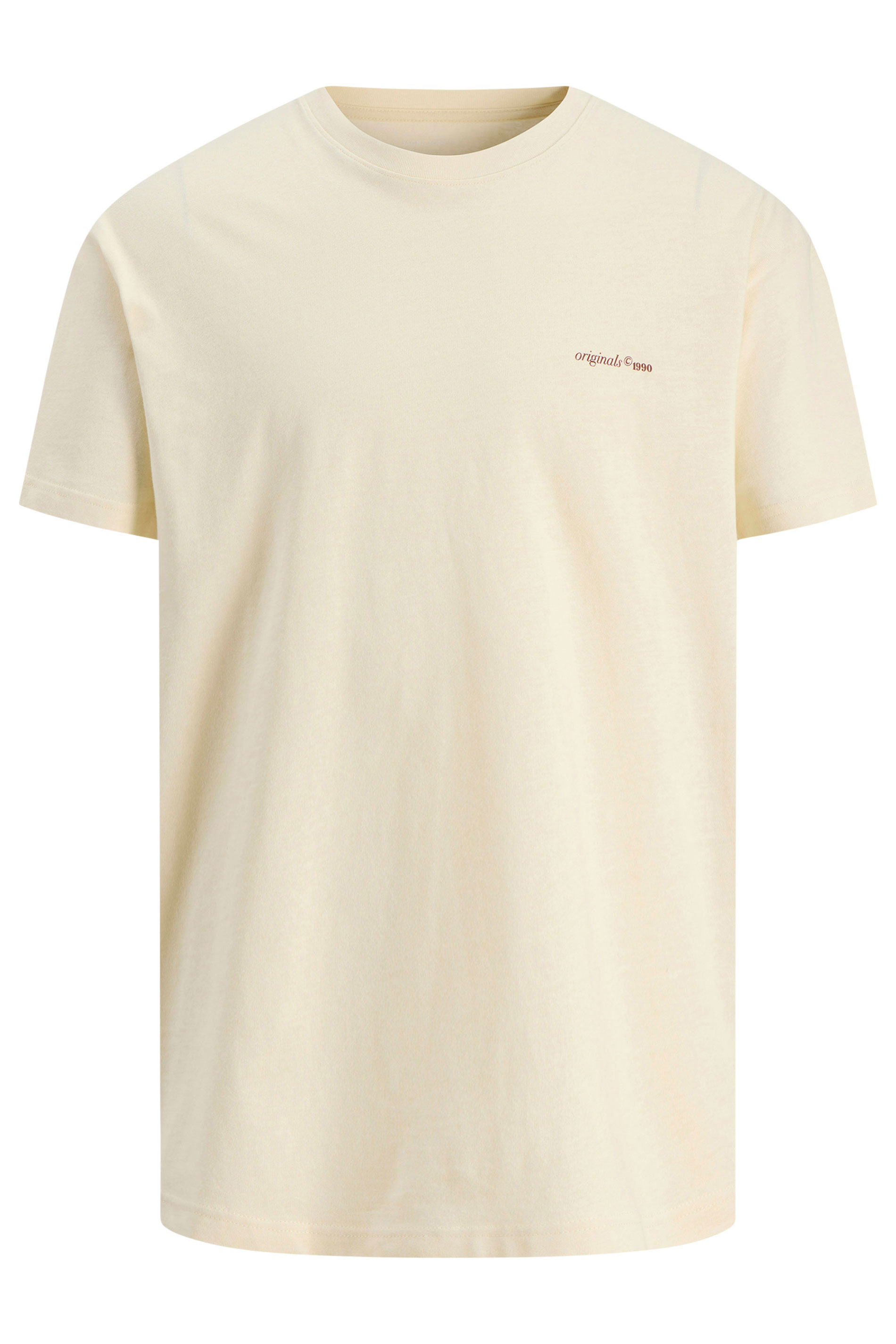 JACK & JONES Big & Tall Antique White Back Graphic Tee | BadRhino 4