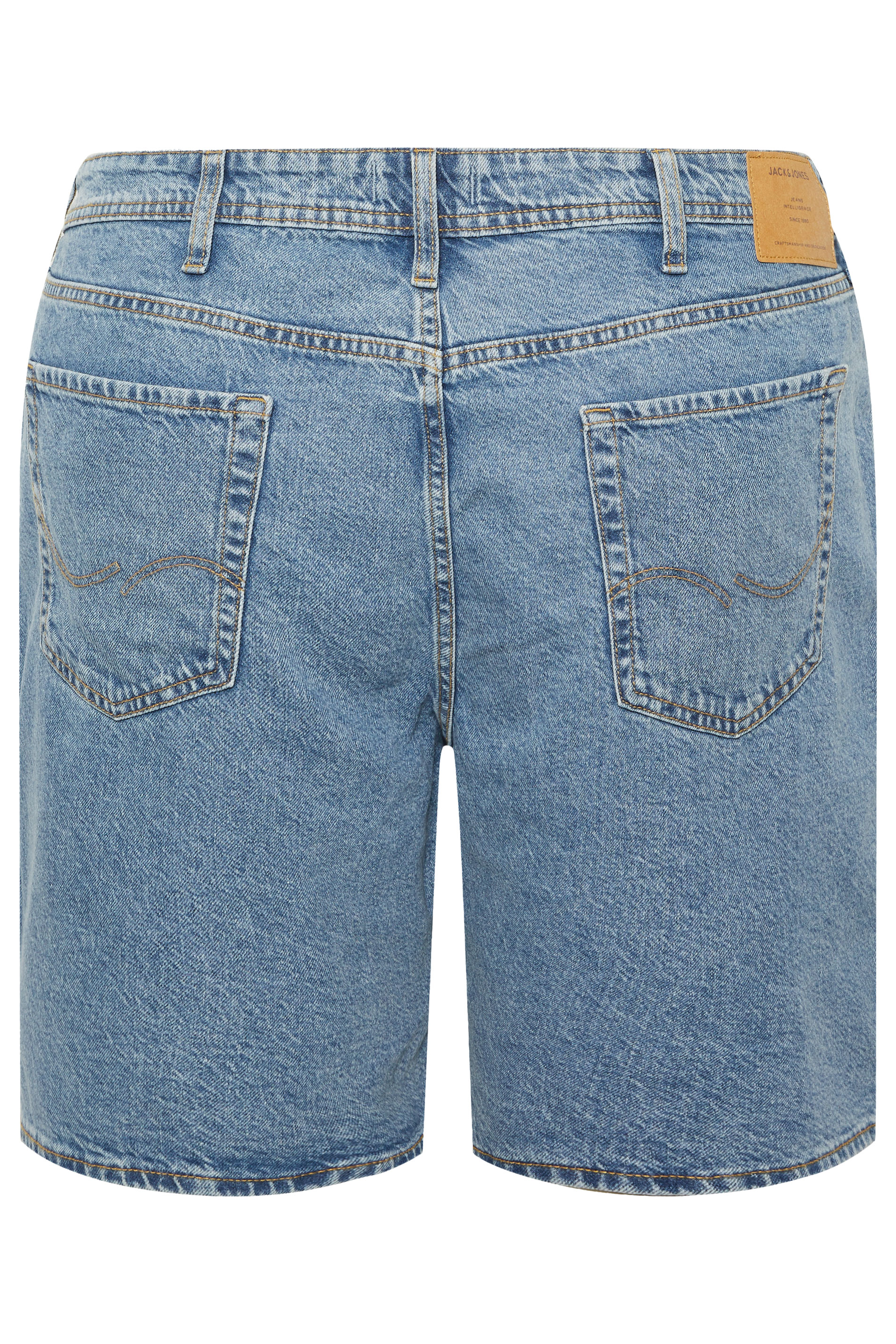 JACK & JONES Big & Tall 2 Pack Blue & Black Tony Shorts | BadRhino 7