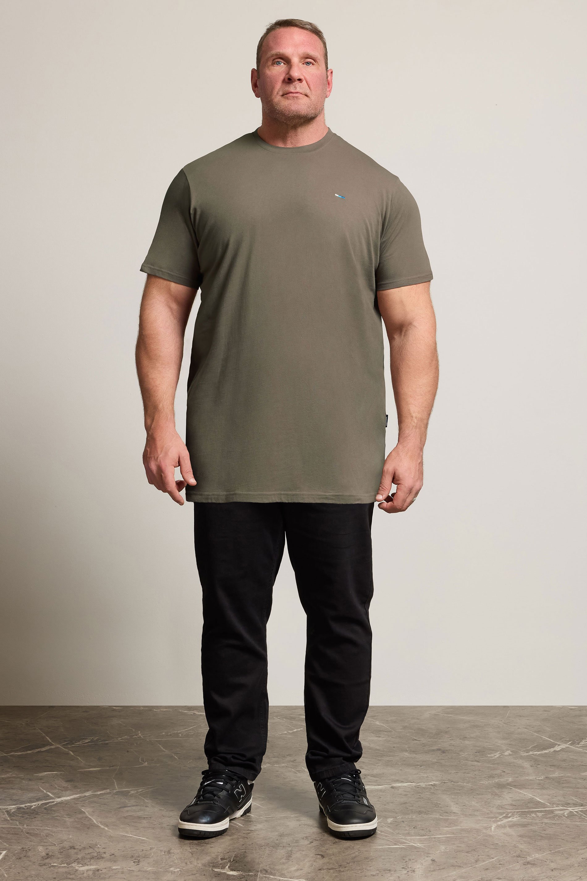 BadRhino Big & Tall Brown Extra Long T-Shirt | BadRhino 2
