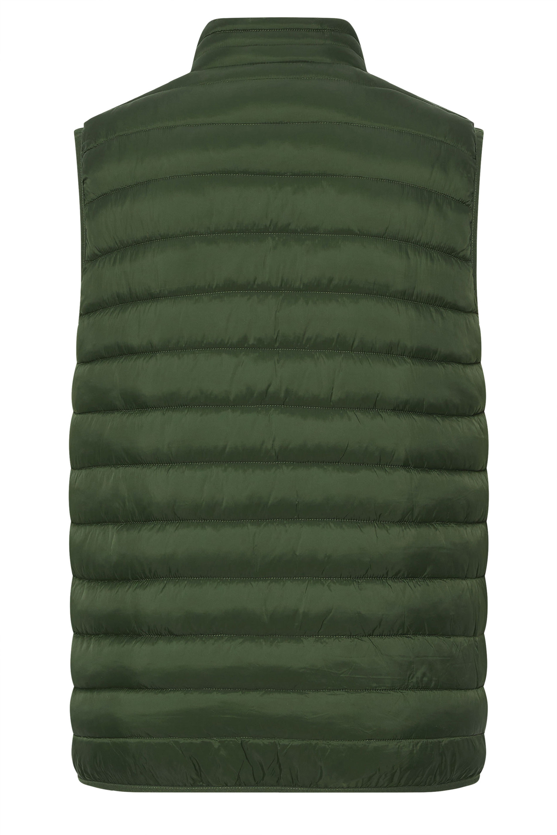BadRhino Big & Tall Dark Green Puffer Gilet | BadRhino 6
