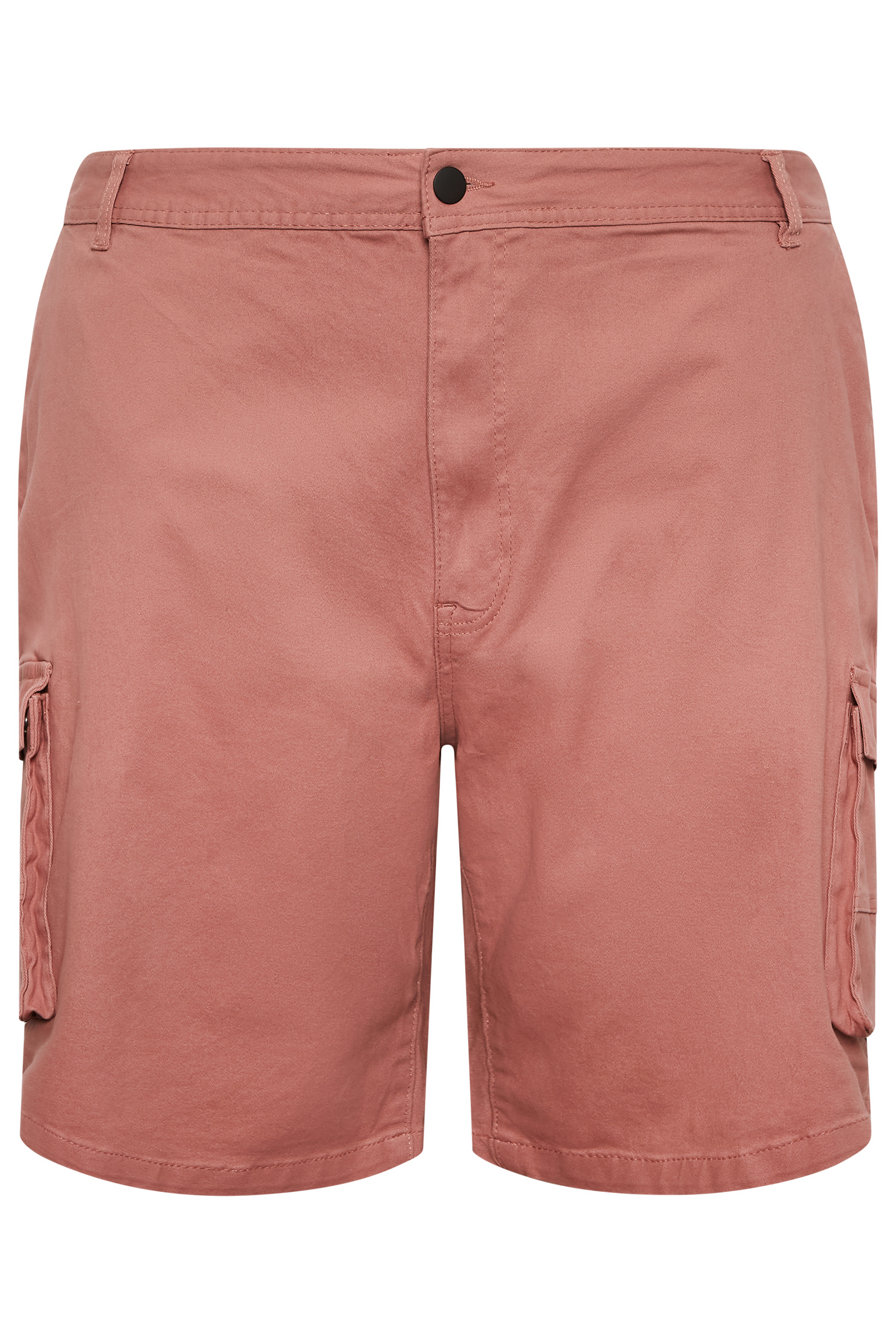 BadRhino Big & Tall Brick Orange Stretch Cargo Shorts | BadRhino 4