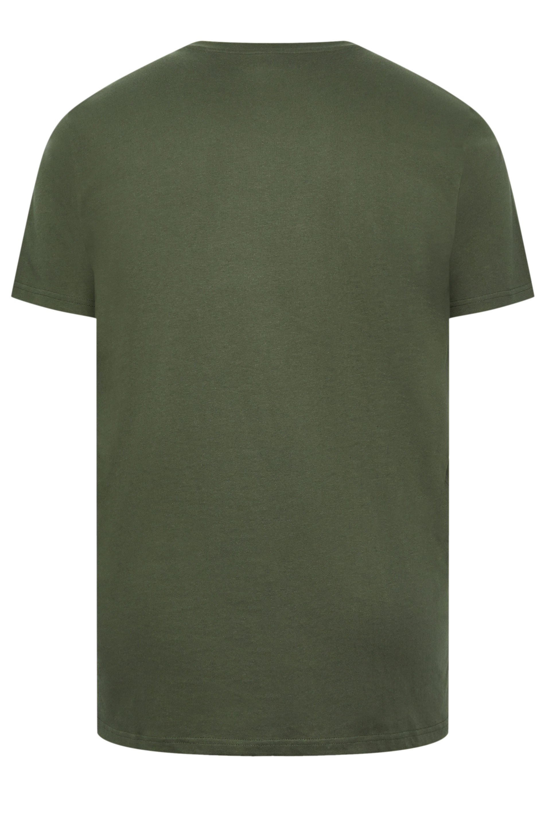 BadRhino Big & Tall Khaki Green Extra Long Core T-Shirt | BadRhino 7