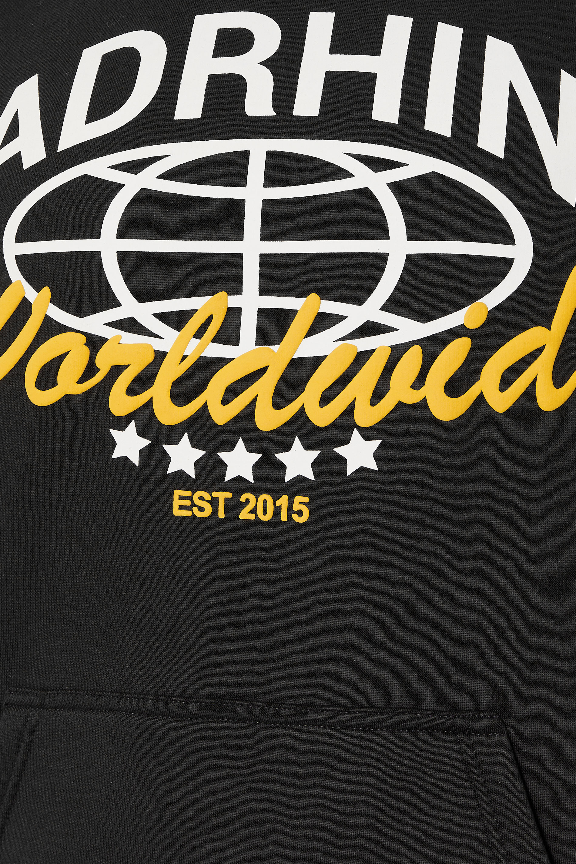 BadRhino Big & Tall Black Worldwide Hoodie 7