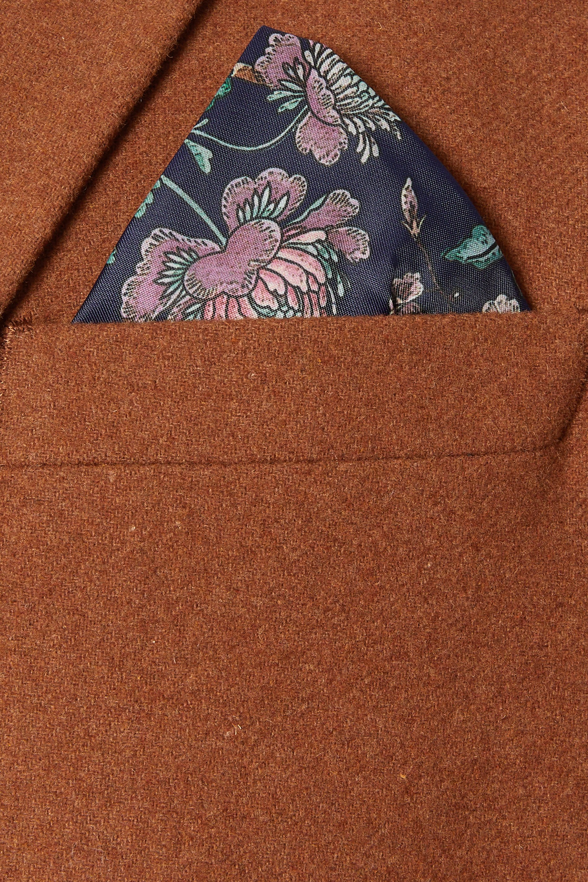 BadRhino Tailoring Big & Tall Rust Orange Tweed Suit Jacket | BadRhino 8