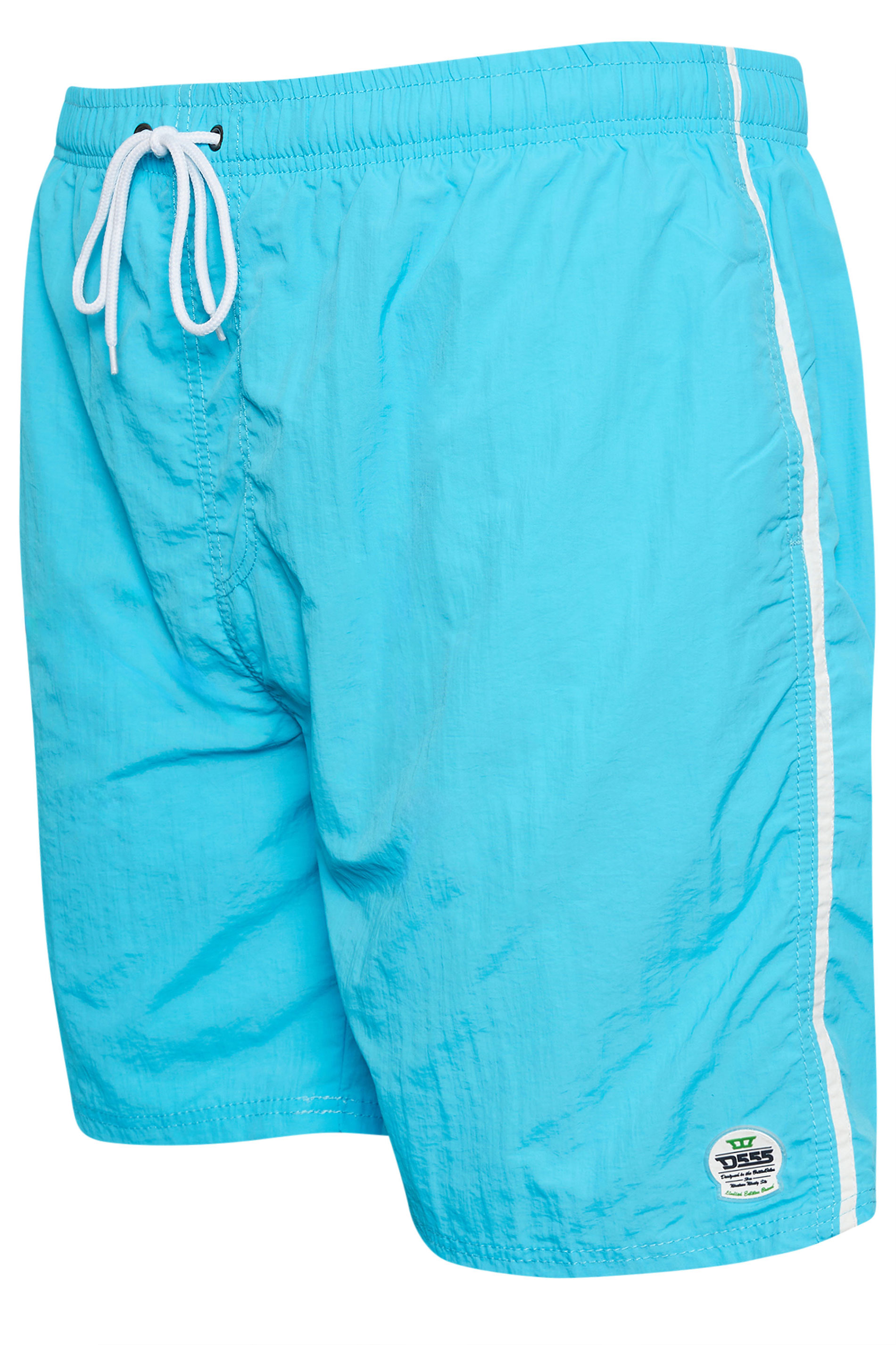 D555 Aqua Blue Swim Shorts | BadRhino 6