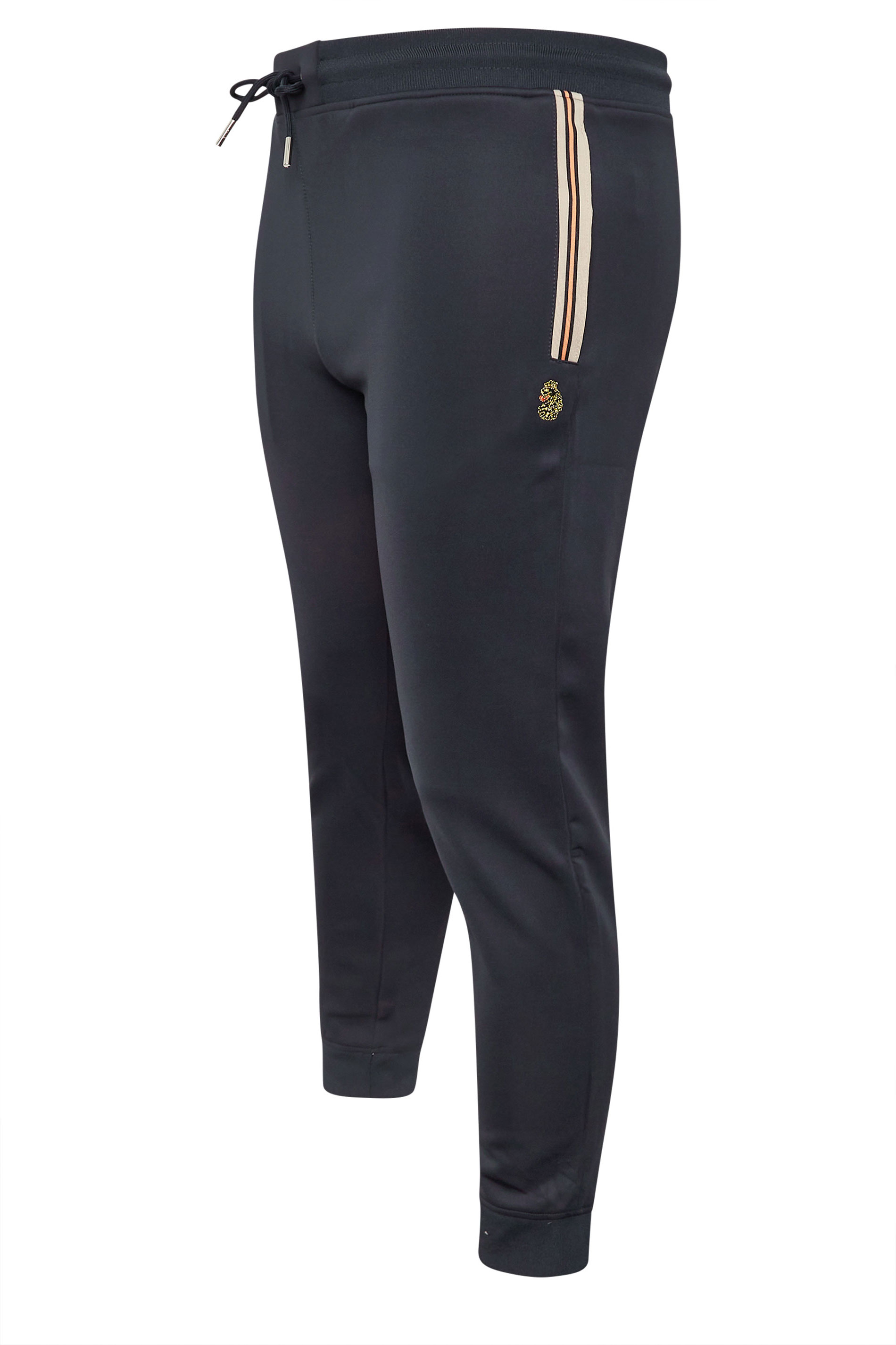 LUKE 1977 Big & Tall Navy Blue Joggers | BadRhino 4