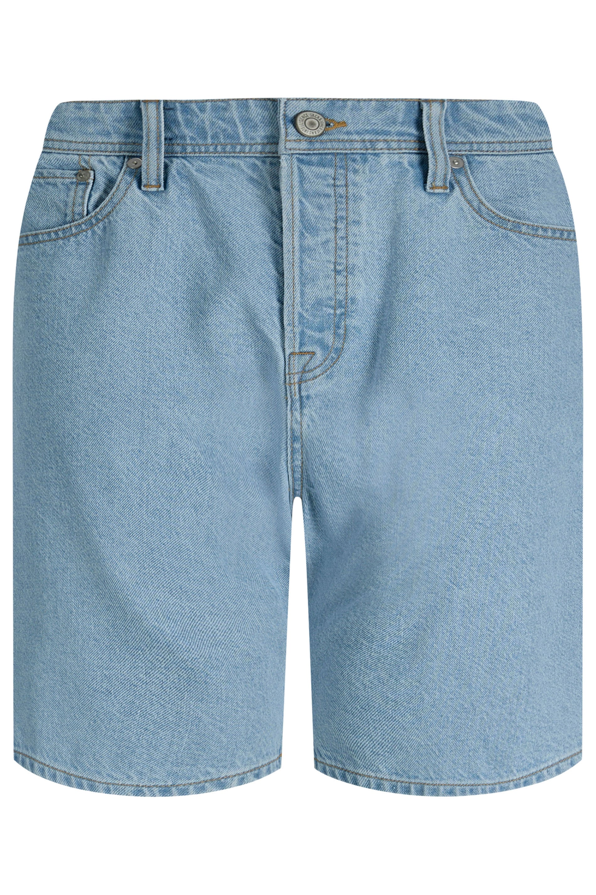 JACK & JONES Big & Tall Light Blue Denim Shorts | BadRhino 2