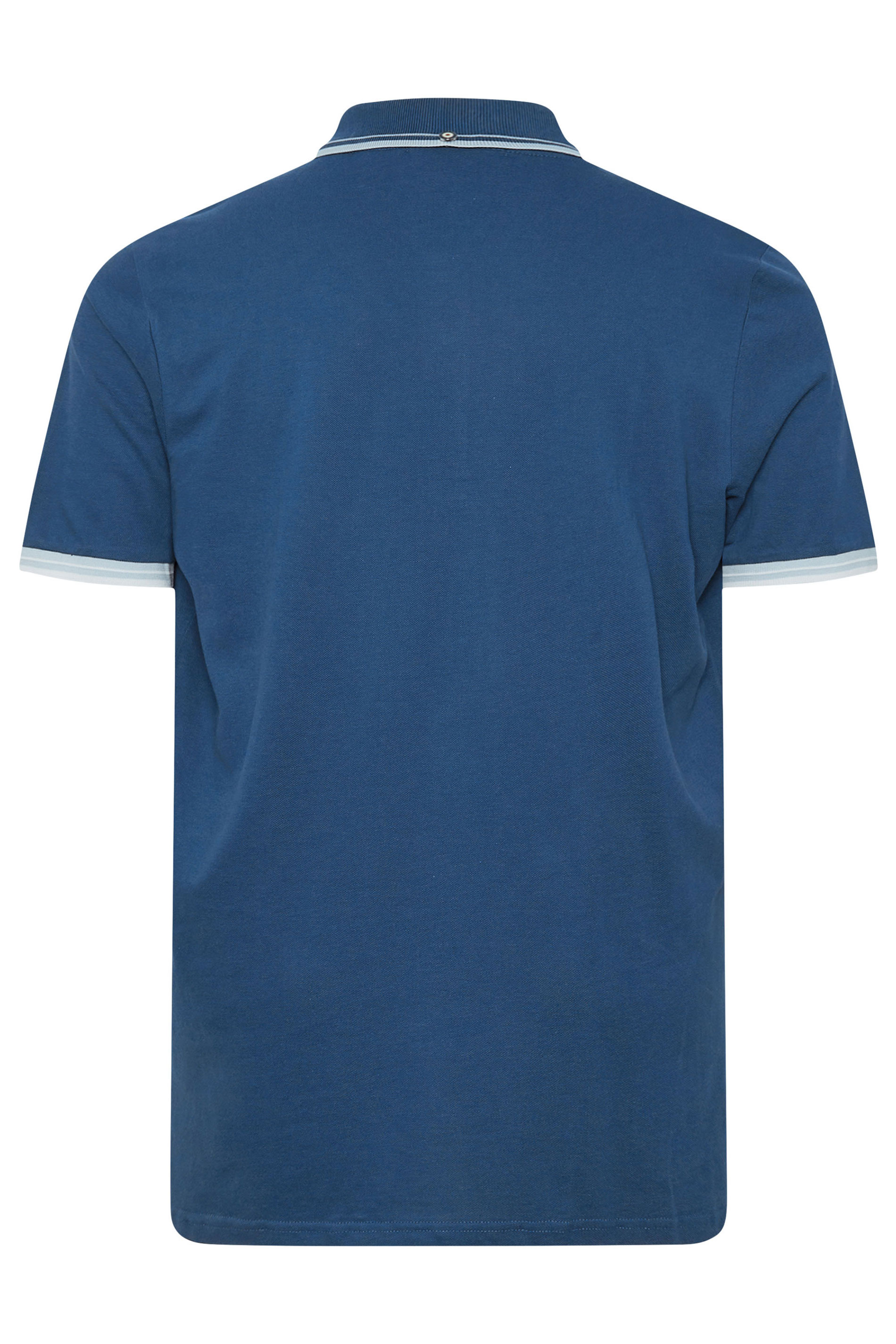 BEN SHERMAN Big & Tall Navy Blue Polo Shirt | BadRhino 4