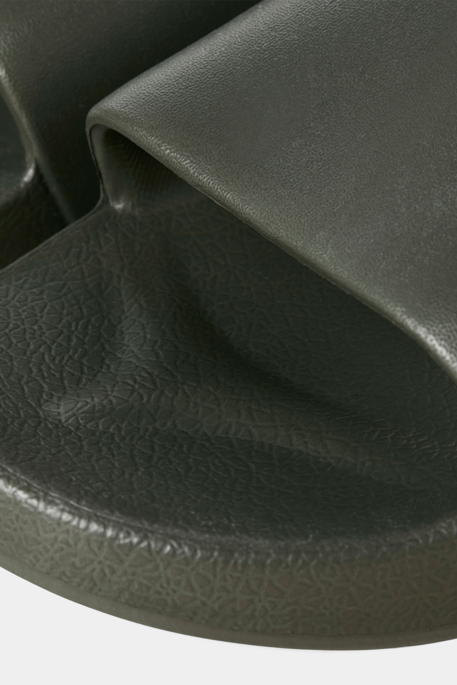 JACK & JONES Big & Tall Olive Green Moulded Sliders | BadRhino 4