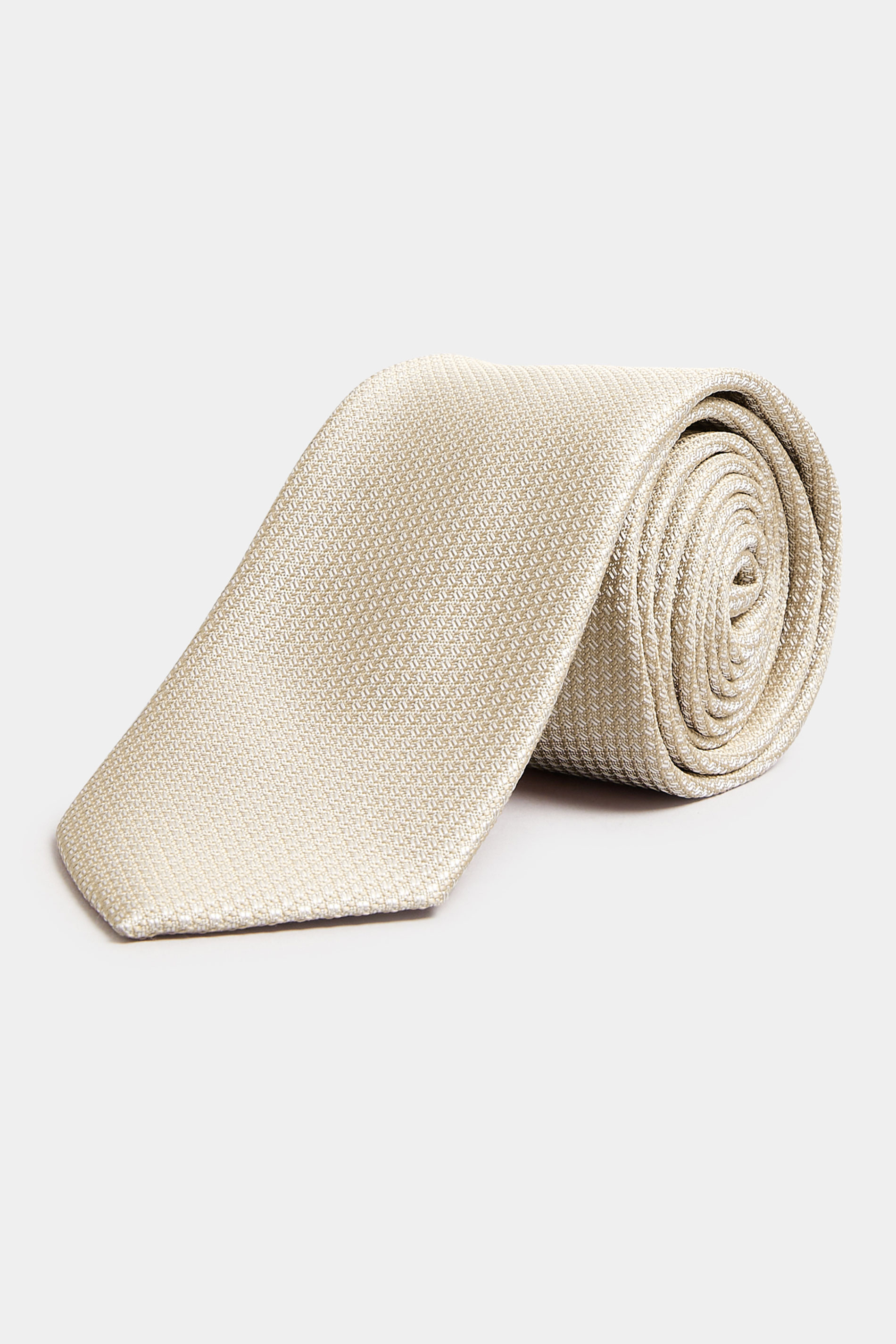 BadRhino Champagne Textured Tie | BadRhino 2