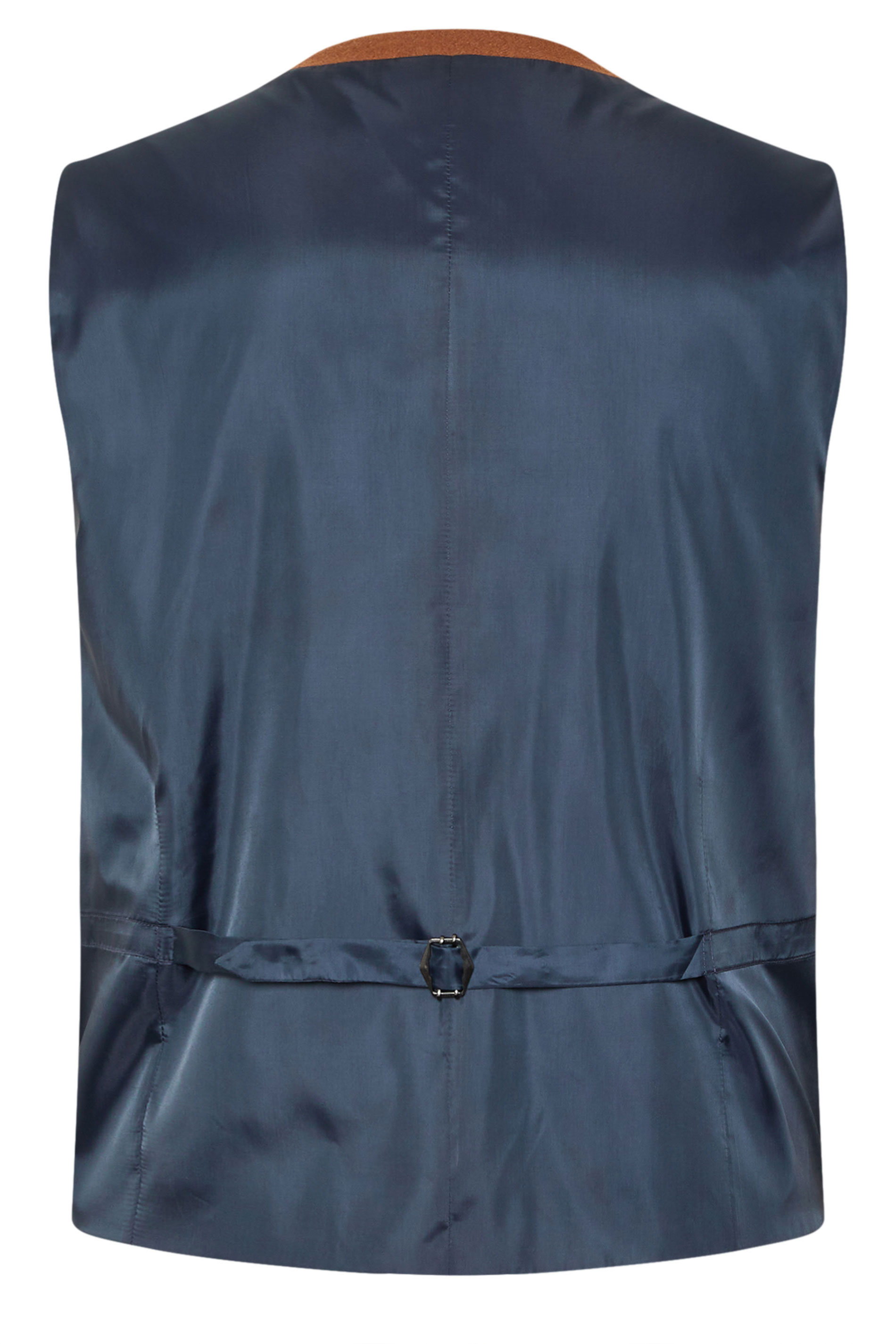 BadRhino Tailoring Big & Tall Rust Orange Tweed Waistcoat | BadRhino 10