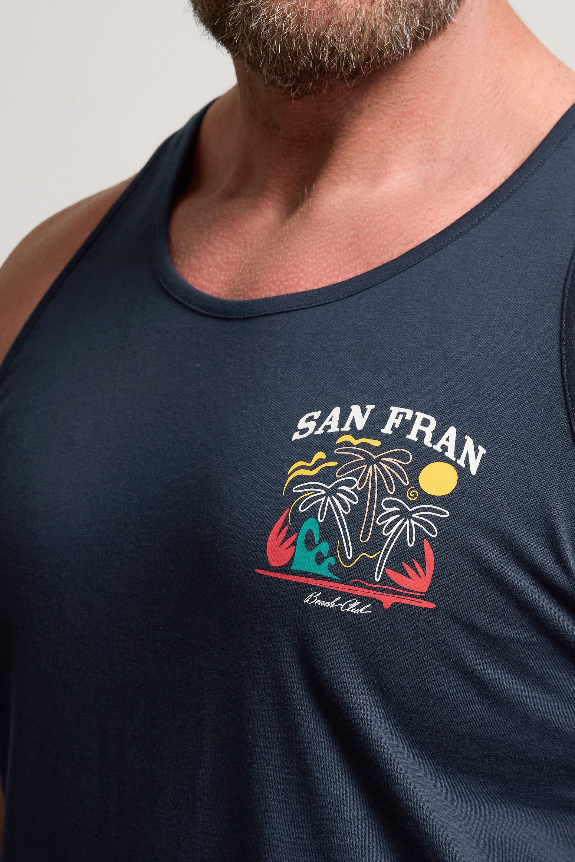 BadRhino Big & Tall Navy Blue 'San Francisco' Vest | BadRhino 5
