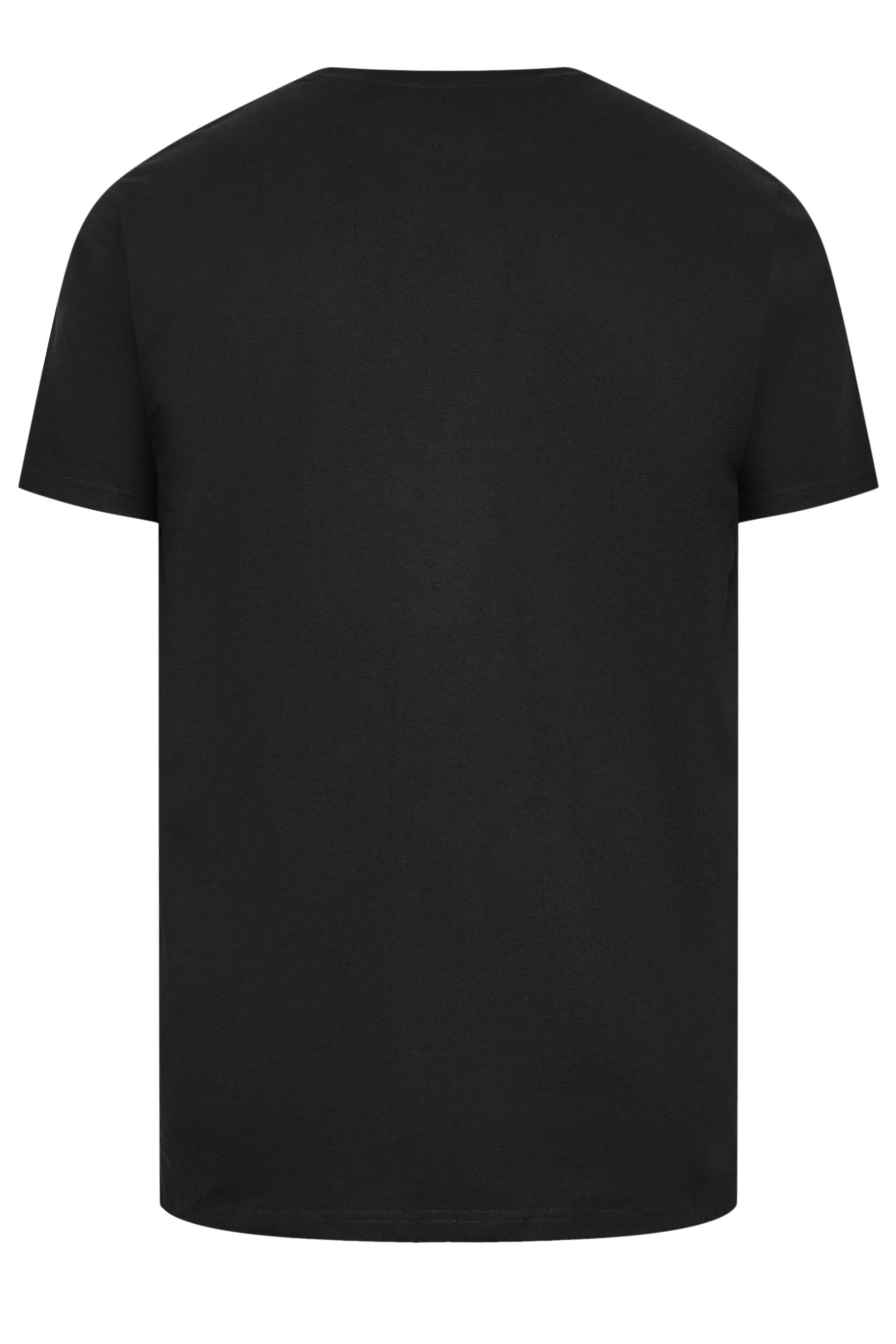 BadRhino Big & Tall Black Extra Long Core T-Shirt | BadRhino 6