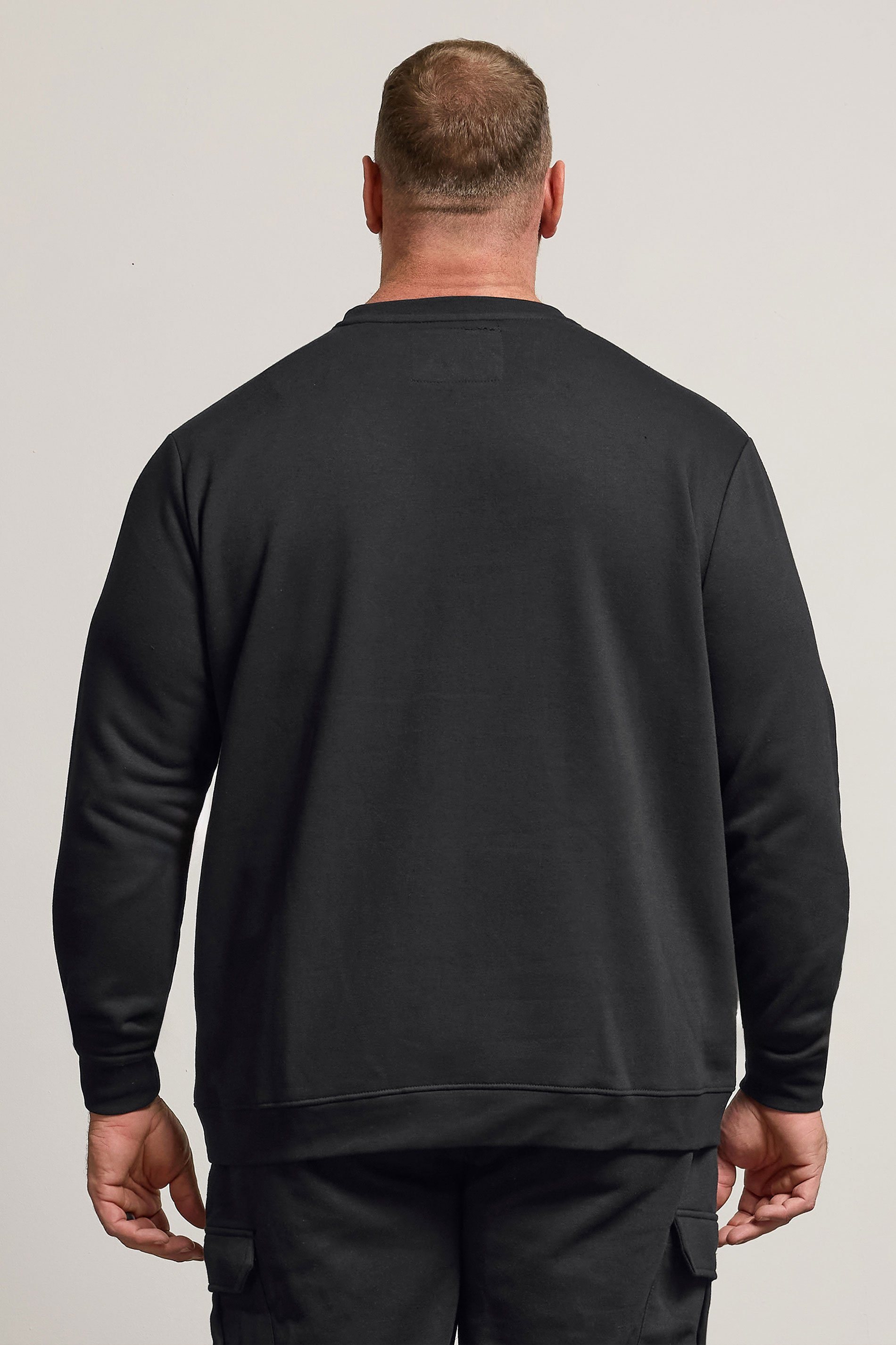 BadRhino Black Essential Sweatshirt | BadRhino 2