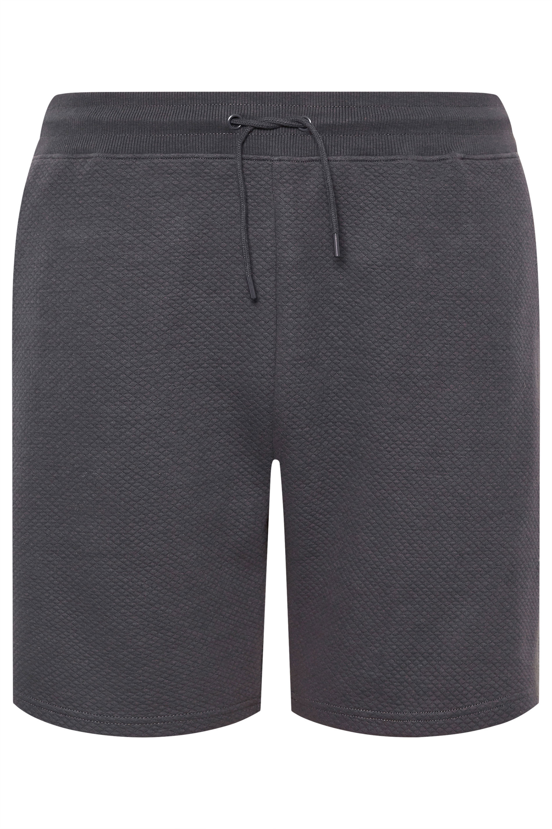 BadRhino Big & Tall Grey Diamond Quilted shorts | BadRhino 6