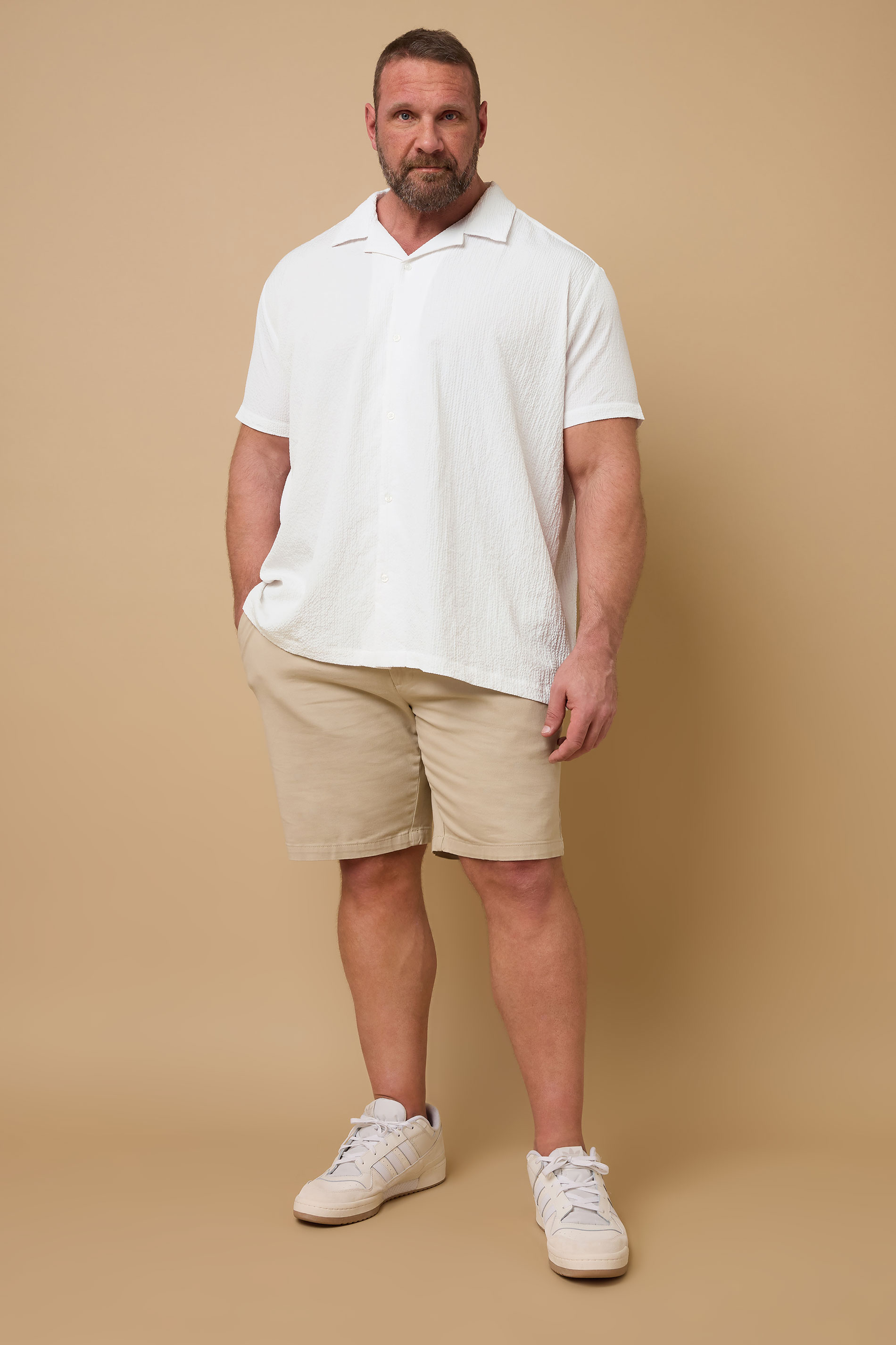 BadRhino Big & Tall Black Seersucker Shirt | BadRhino 3