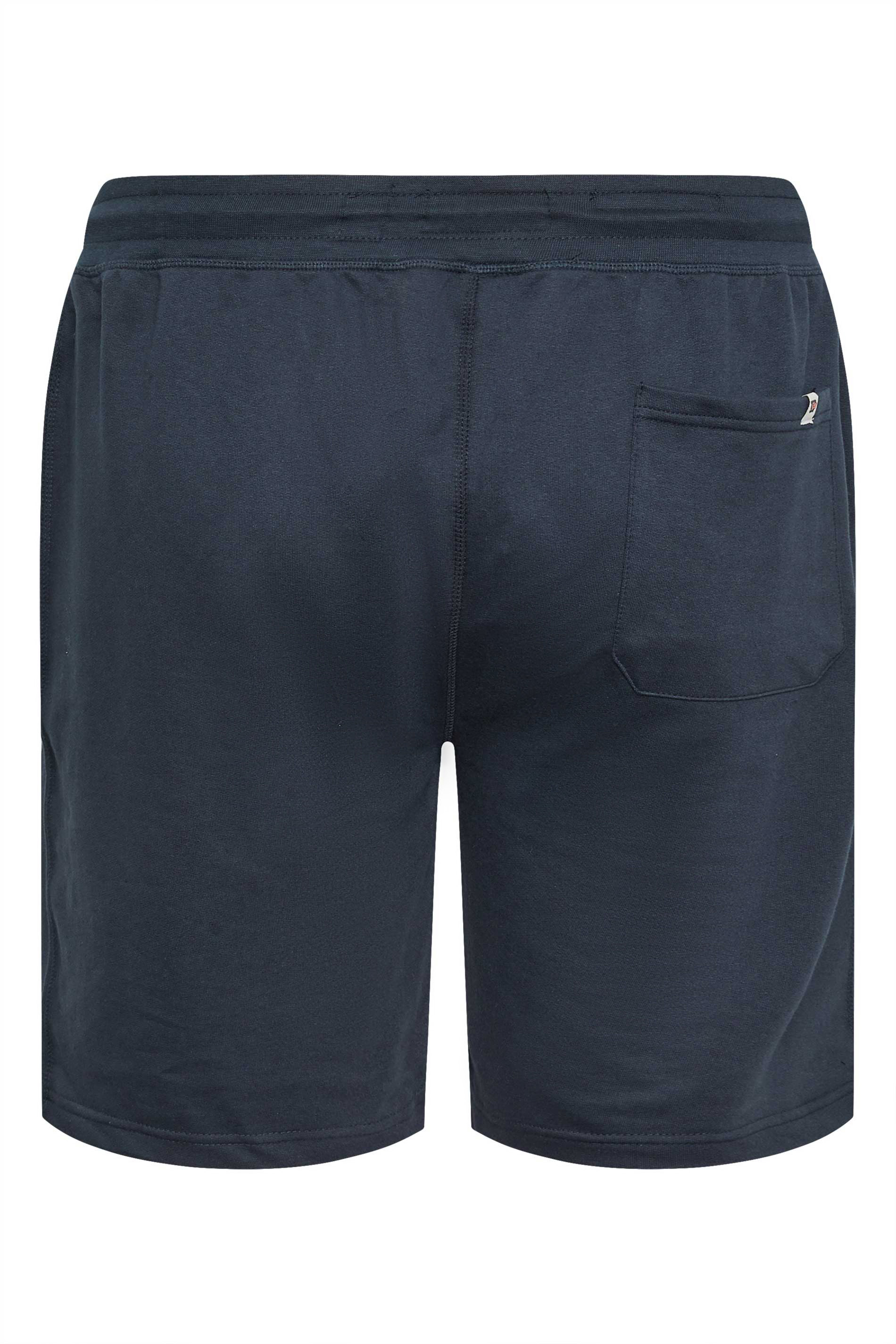 D555 Big & Tall Navy Blue Shorts | BadRhino
