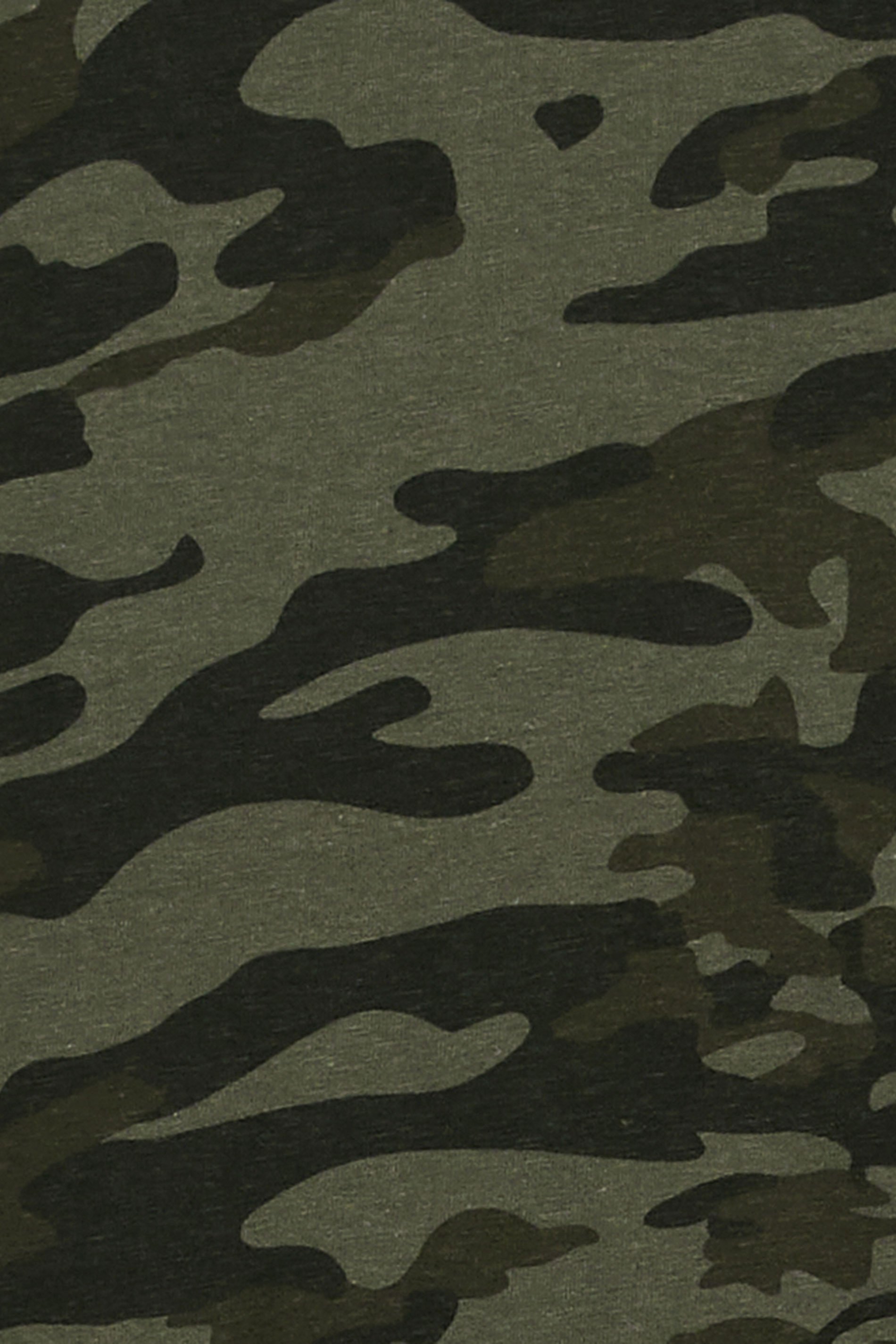 BadRhino Green Camo Print Crew Neck T-Shirt | BadRhino 7