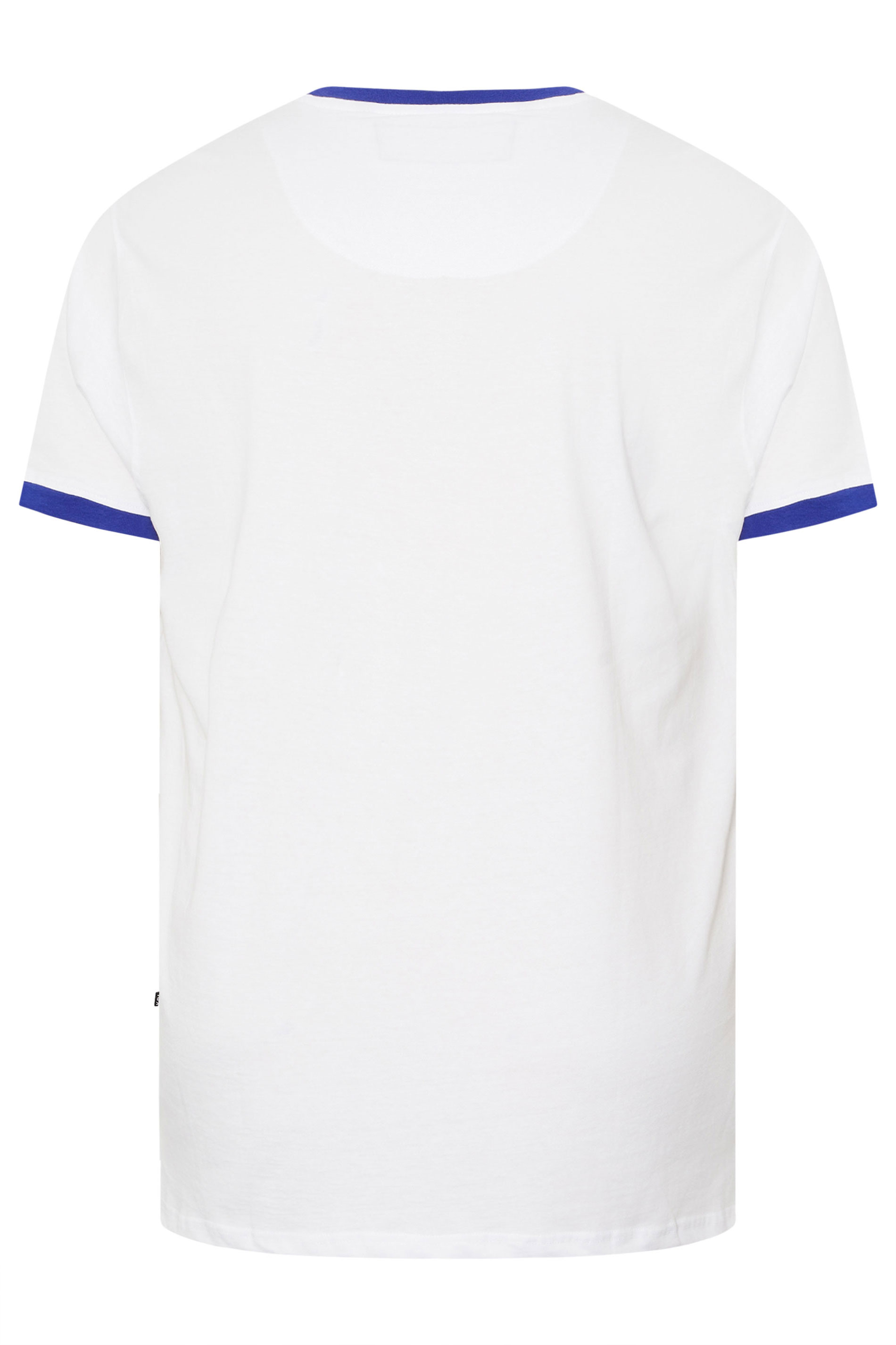 KAM Big & Tall White 'Paradiso' T-Shirt | BadRhino 3
