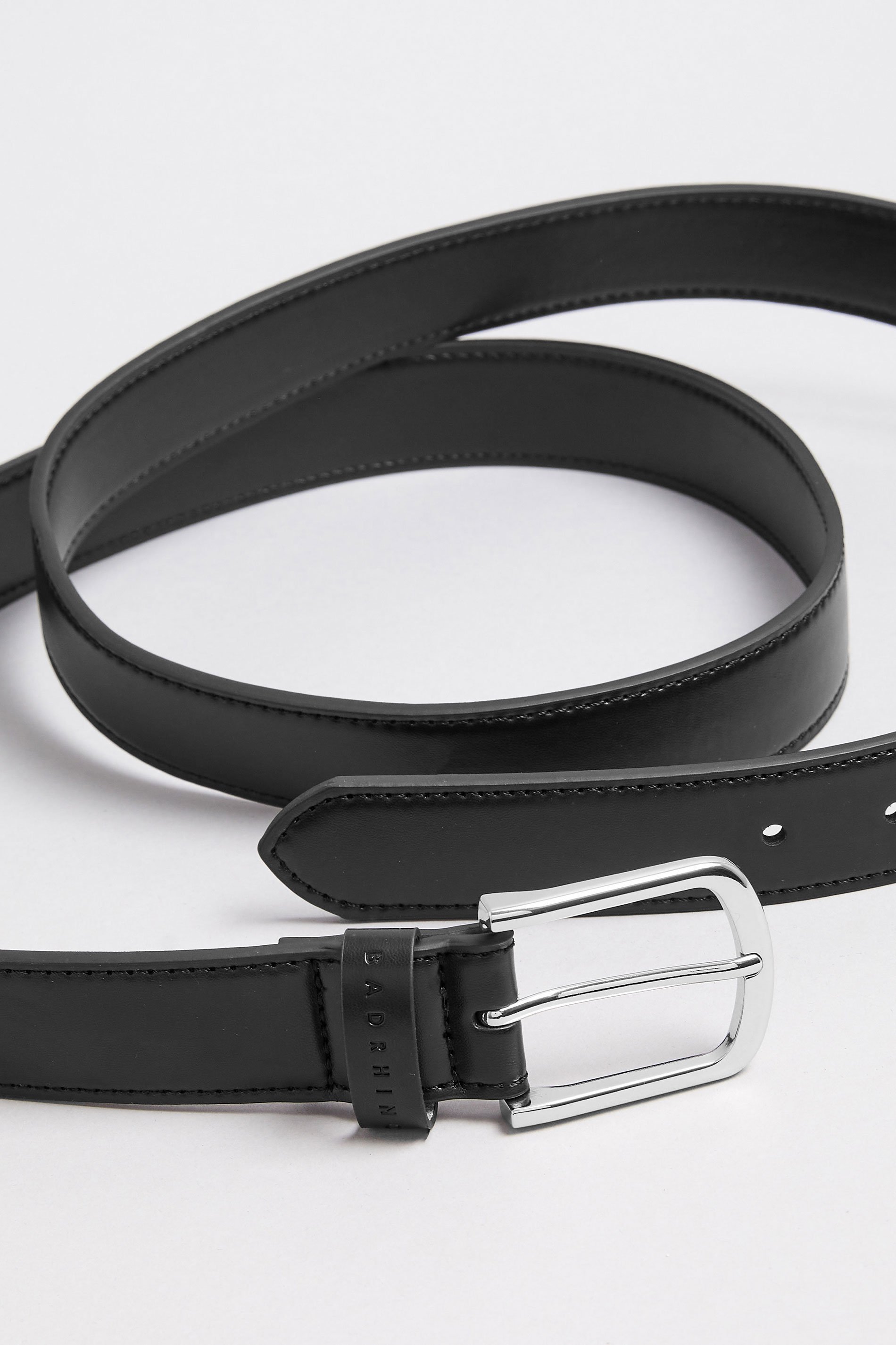 RHINO FLEX Black Flex Leather Look Belt | BadRhino 4