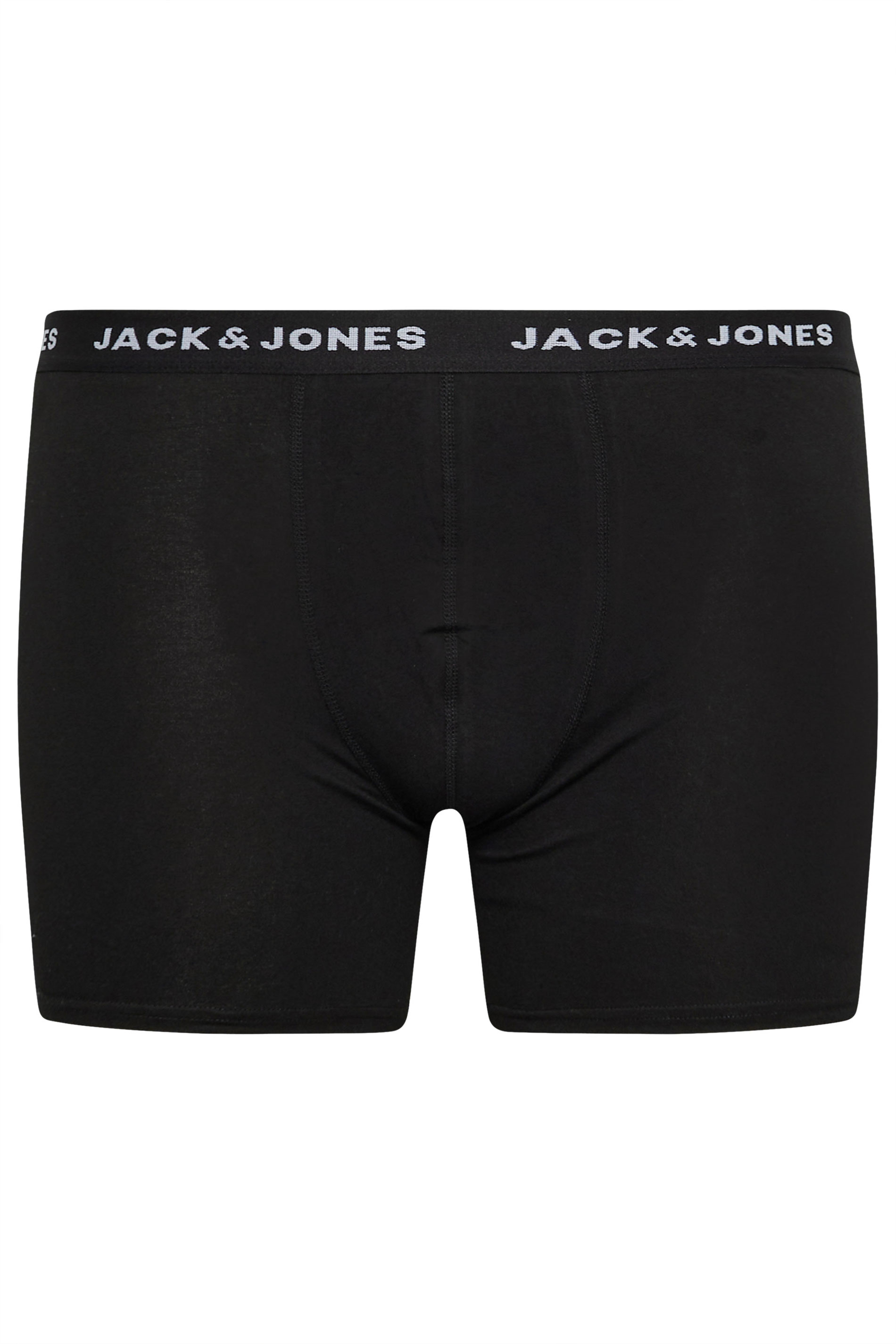 JACK & JONES Big & Tall Black 7 Pack Basic Boxers | M&Co 10