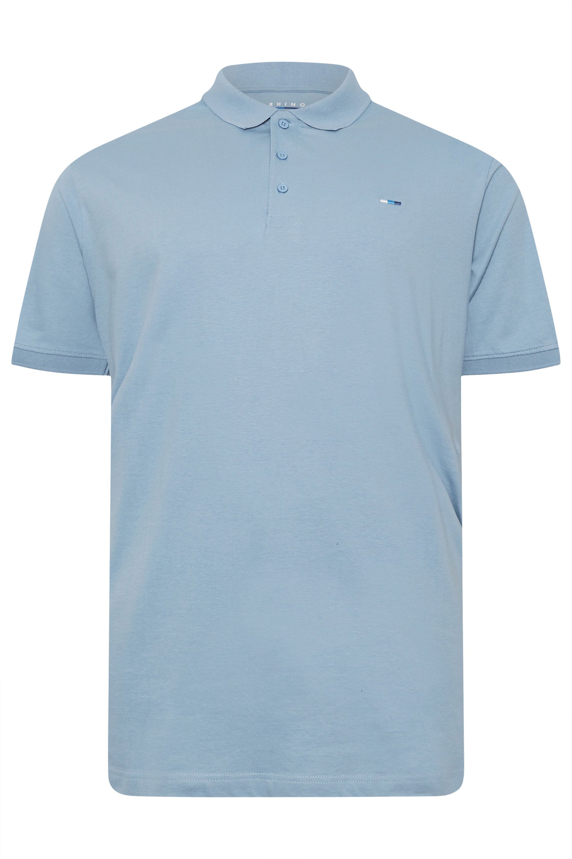 BadRhino Big & Tall 5 PACK Green & Blue JerseyPolo Shirts | BadRhino 10