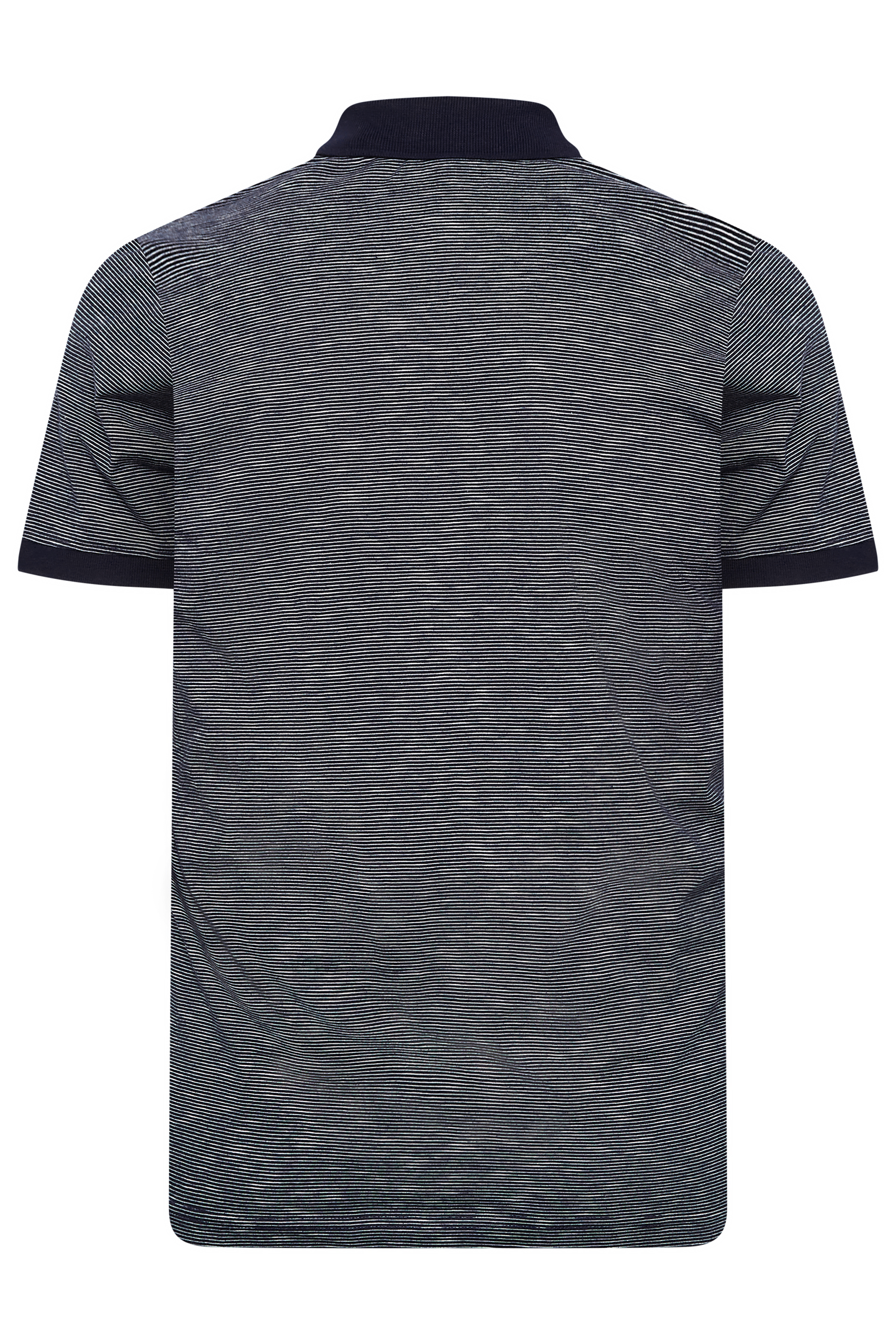 BadRhino Big & Tall Navy Blue Stripe Polo Shirt | BadRhino  4